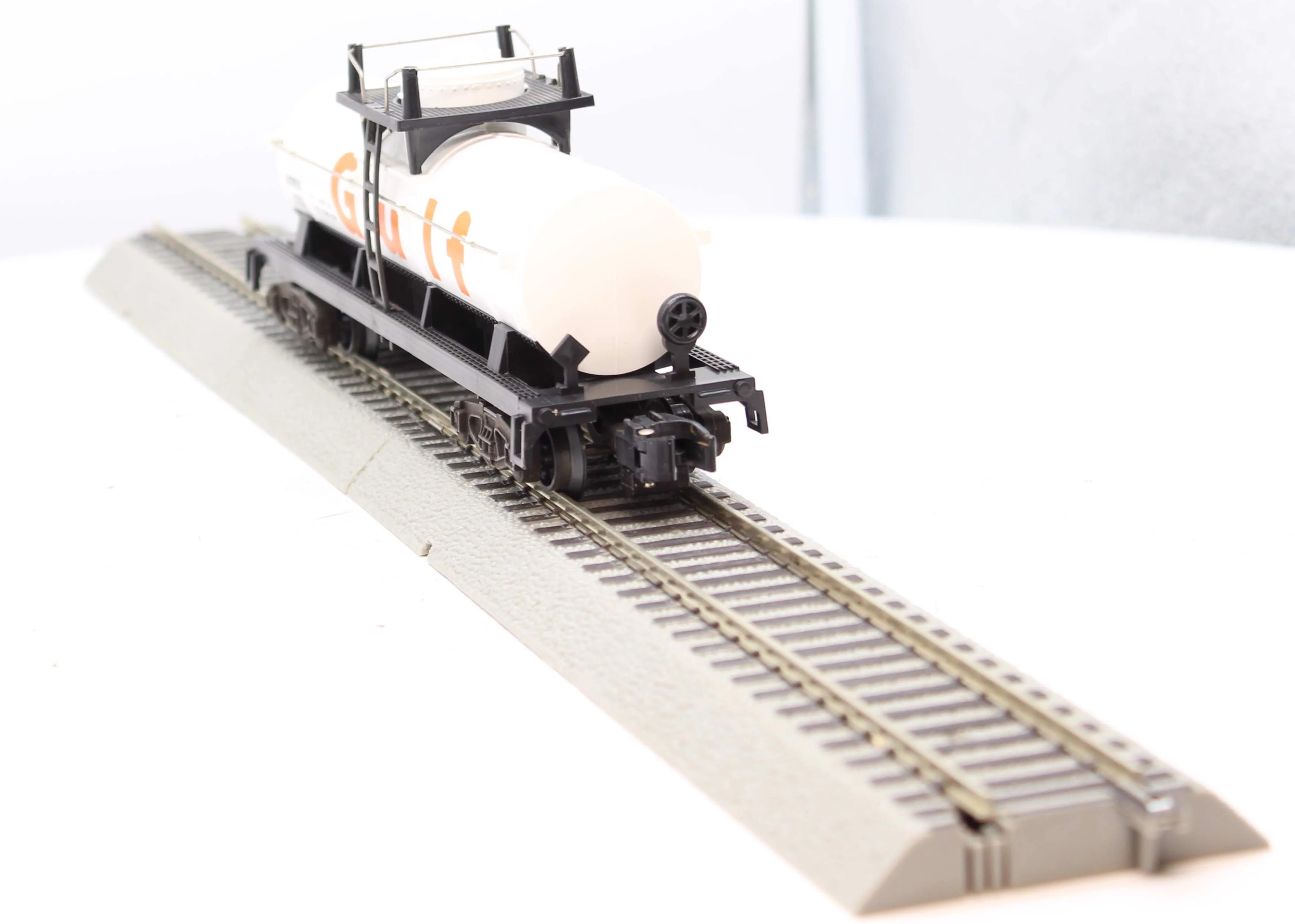 American Flyer 4-9100 GULF Single Dome Tank Car S Scale Used - Image 4