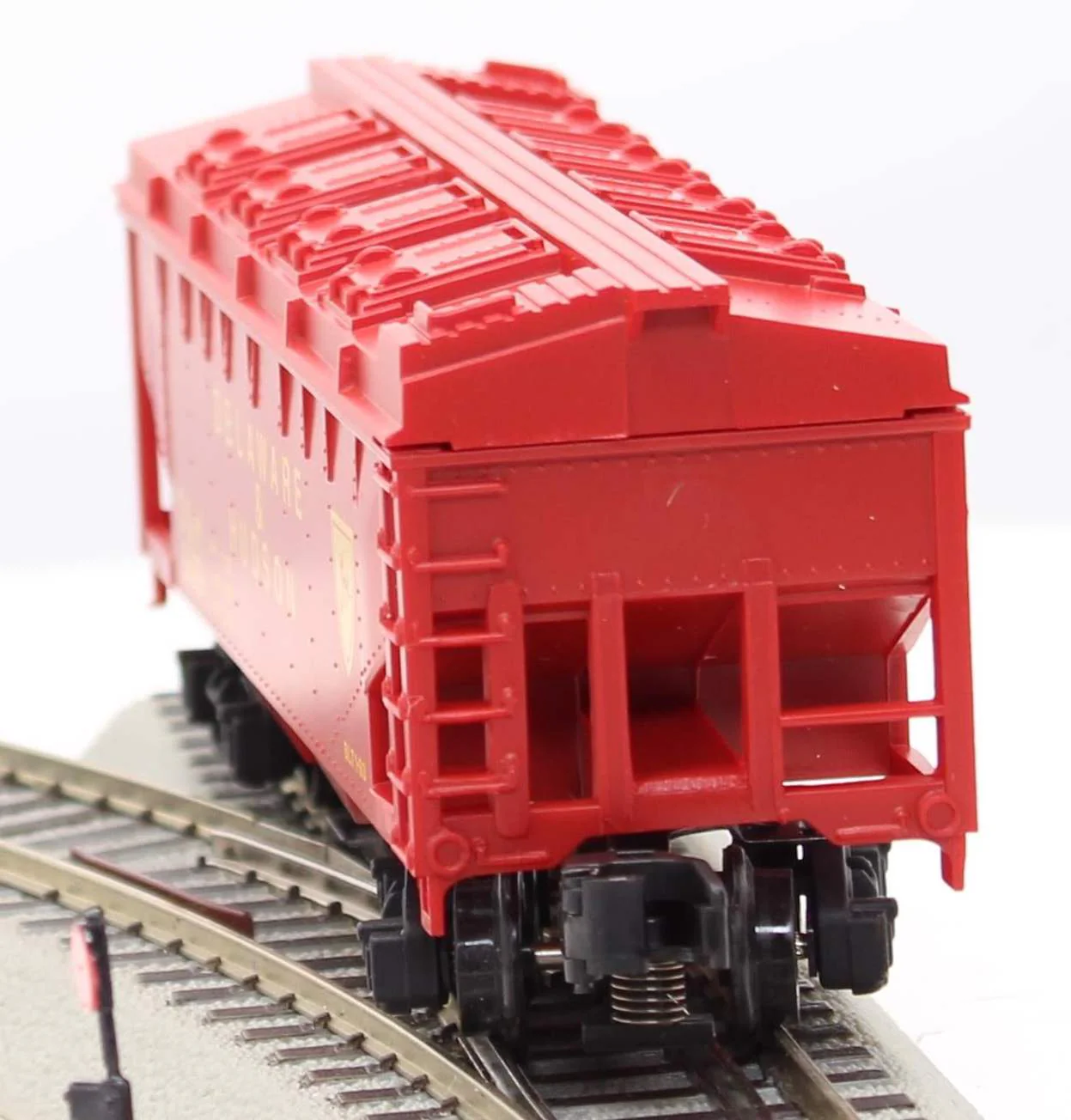American Flyer 6-48609 DELAWARE AND HUDSON Covered Hopper S Scale Like New - Image 3