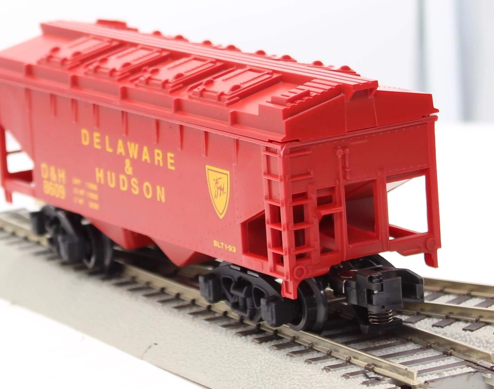 American Flyer 6-48609 DELAWARE AND HUDSON Covered Hopper S Scale Like New - Image 5