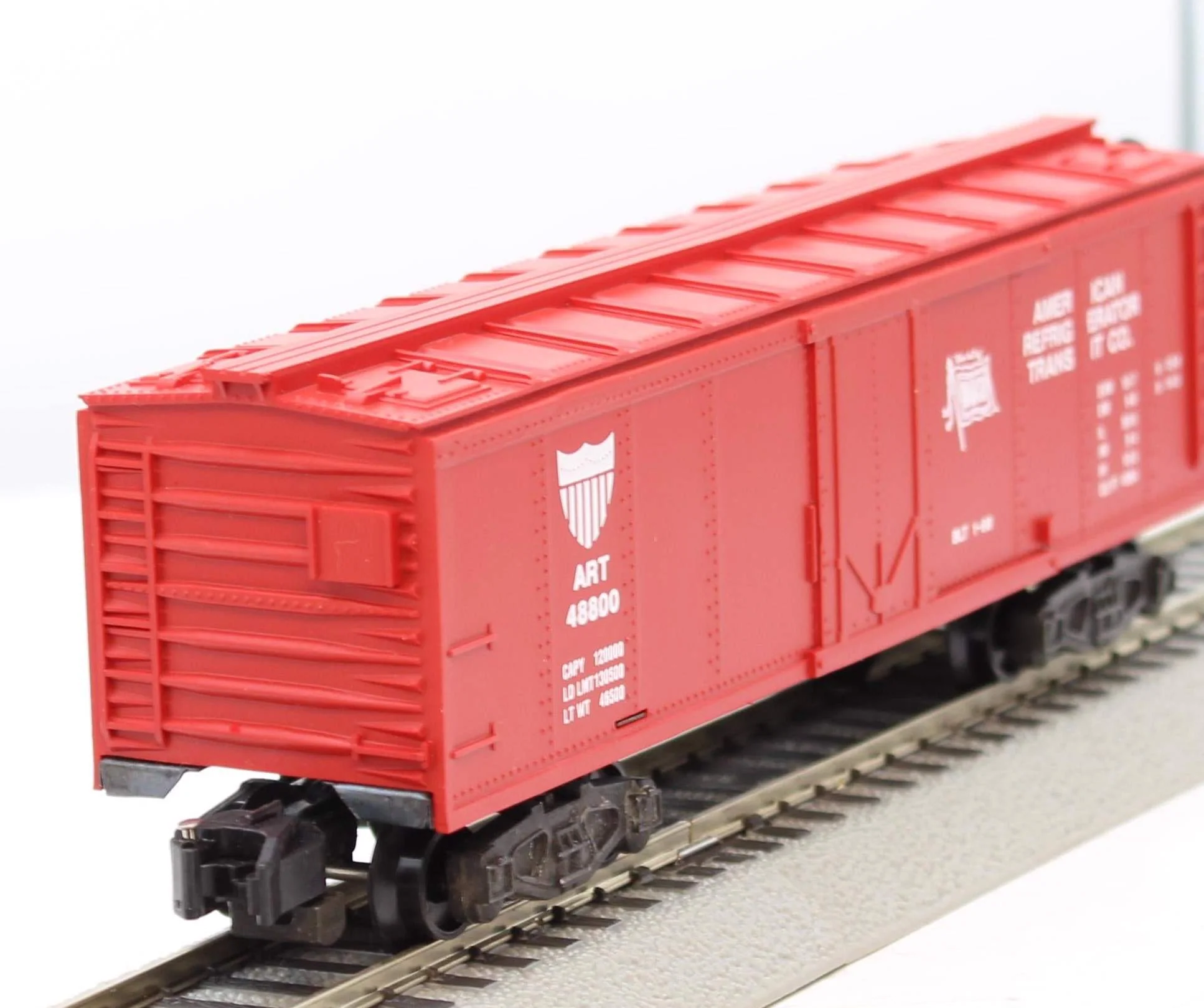 American Flyer 6-48800 ART Reefer S Scale Used Excellent Damaged Box - Image 6