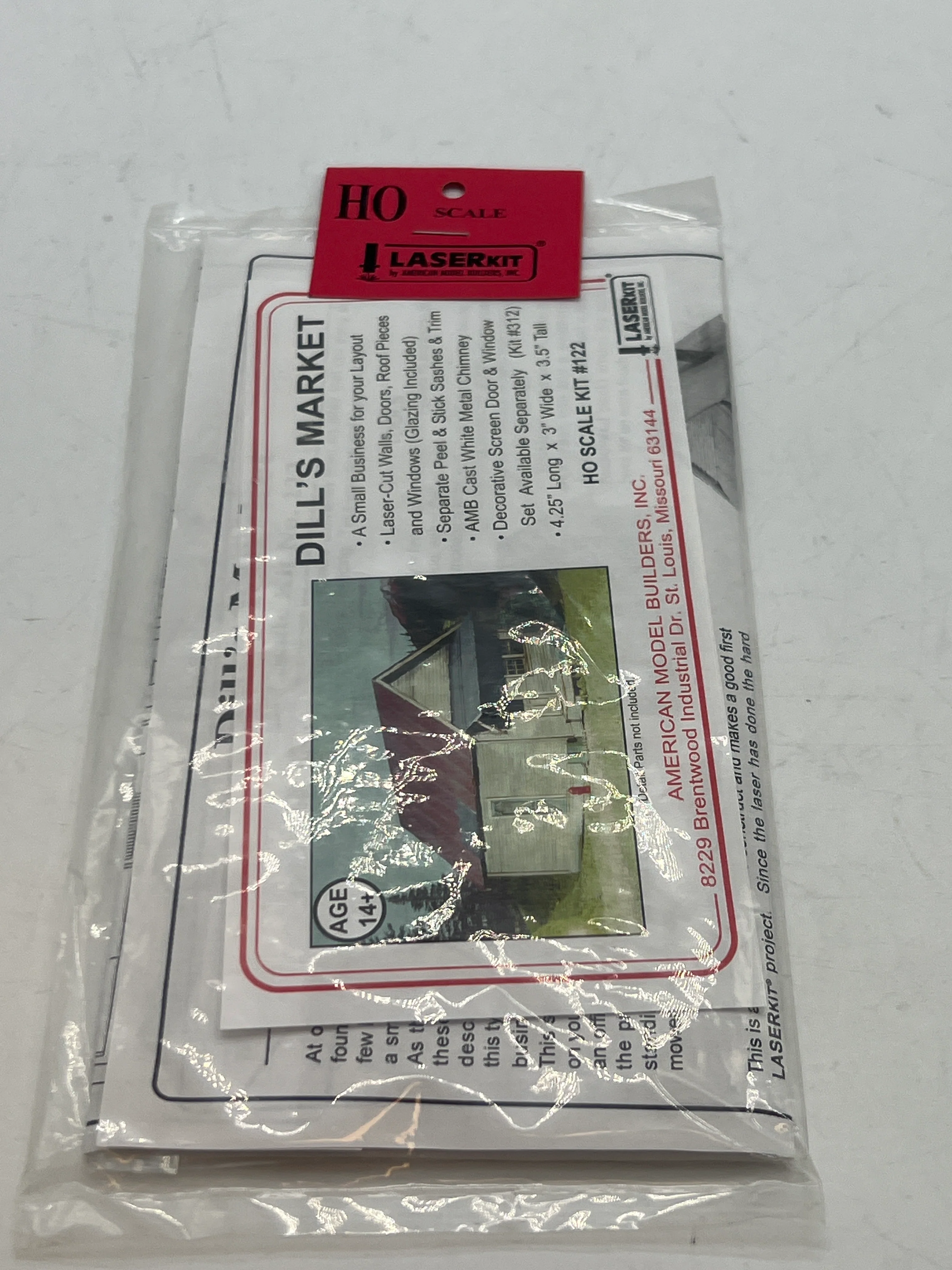 American Model Builders Kit 122: Dills Market Building Kit HO SCALE NEW
