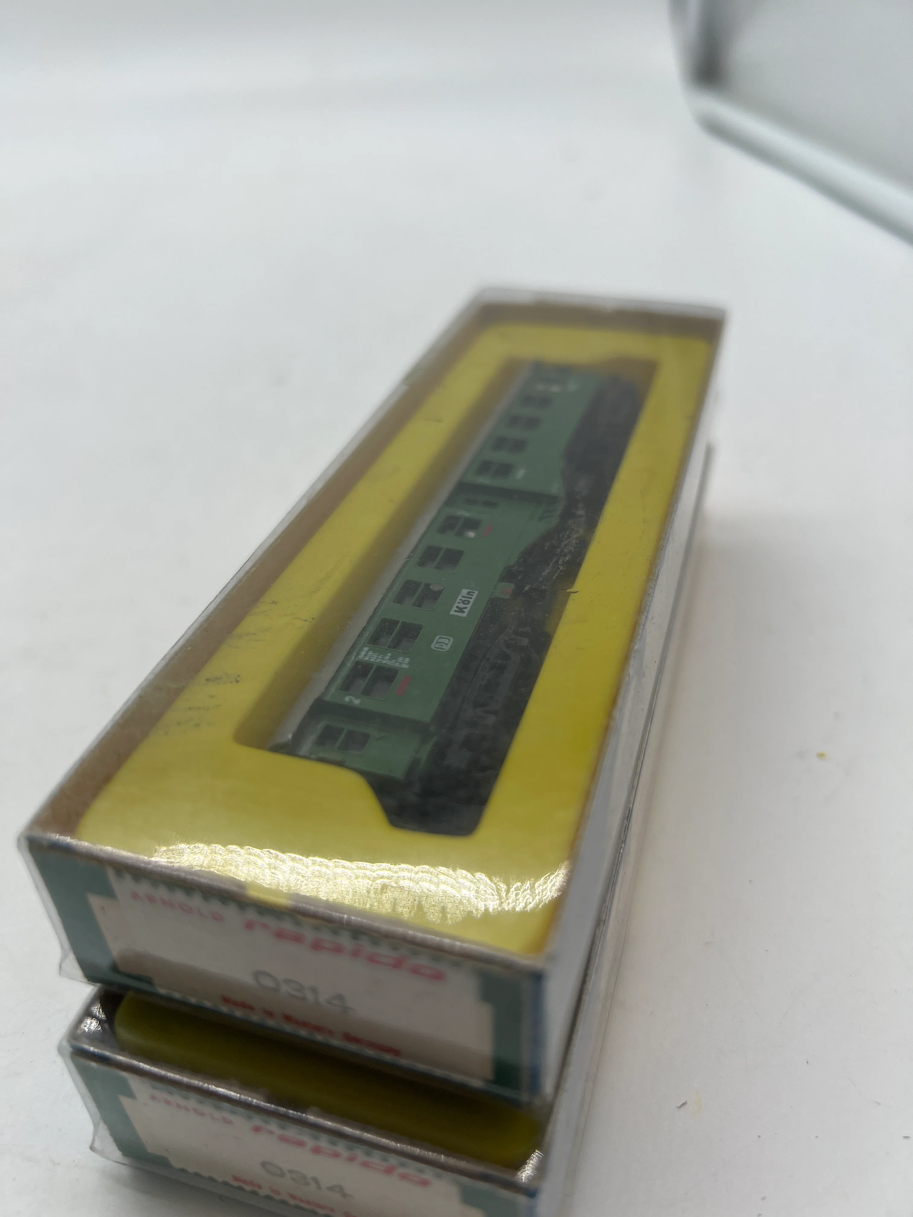 Arnold rapido Sset of 2 0314 passenger wagon DB German N SCALE Used Excellent - Image 4
