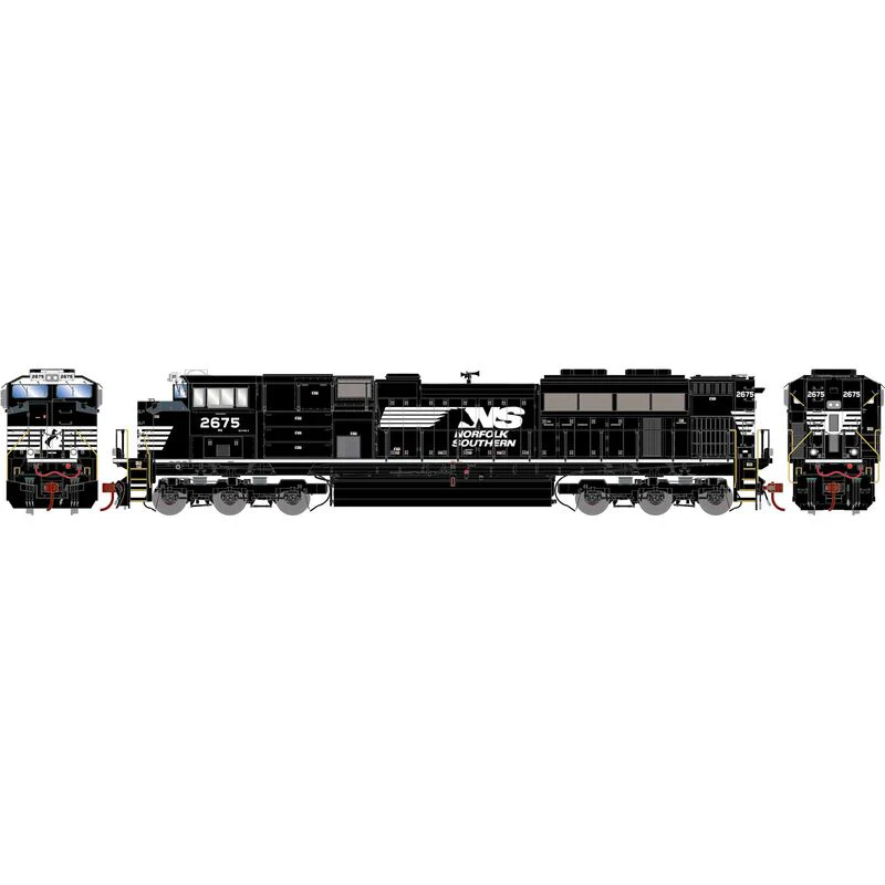 Athearn Genesis ATHG70573 Norfolk Southern NS SD70M-2 Diesel locomotive 2675 DCC READY HO SCALE NEW - Image 2