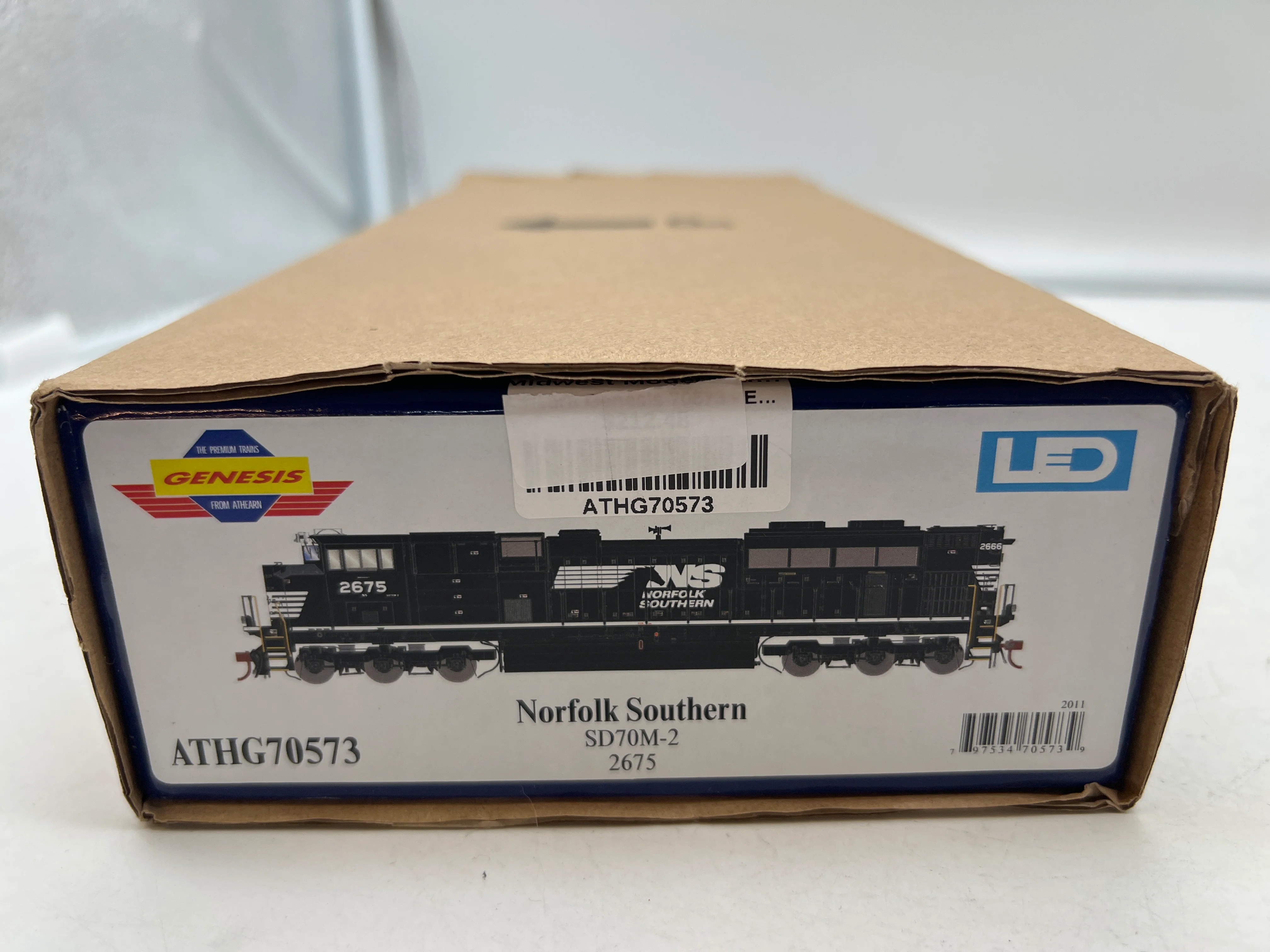 Athearn Genesis ATHG70573 Norfolk Southern NS SD70M-2 Diesel locomotive 2675 DCC READY HO SCALE NEW - Image 3