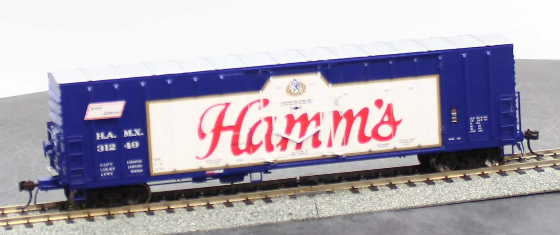 Athearn Genesis 50' N.A.C.C. Hamm's Boxcar G4452 G4453 HO SCALE Like New - Image 6