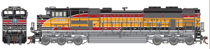 Athearn Genesis SD70ACe UP Southern Pacific Heritage #1996 G68580 HO SCALE NEW