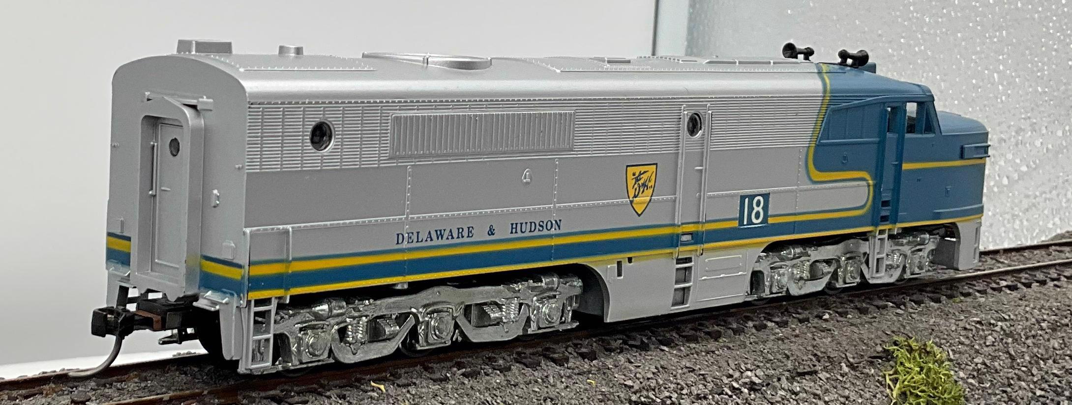 Athearn PA-1 Delaware & Hudson HO Scale Used Excellent No Box - Image 2
