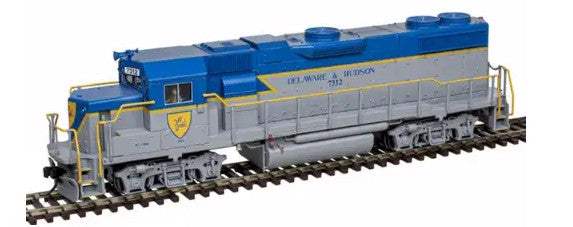 Atlas 10004574 DELAWARE & HUDSON GP38-2 TRAINMAN GOLD DCC and Sound #7309 HO Scale limited NEW