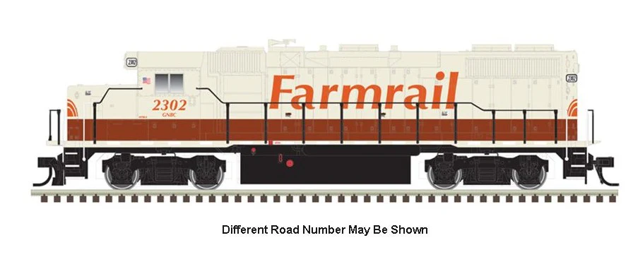 Atlas 10004577 FARMRAIL EMD GP38-2 Trainman #2314 limited HO Scale NEW