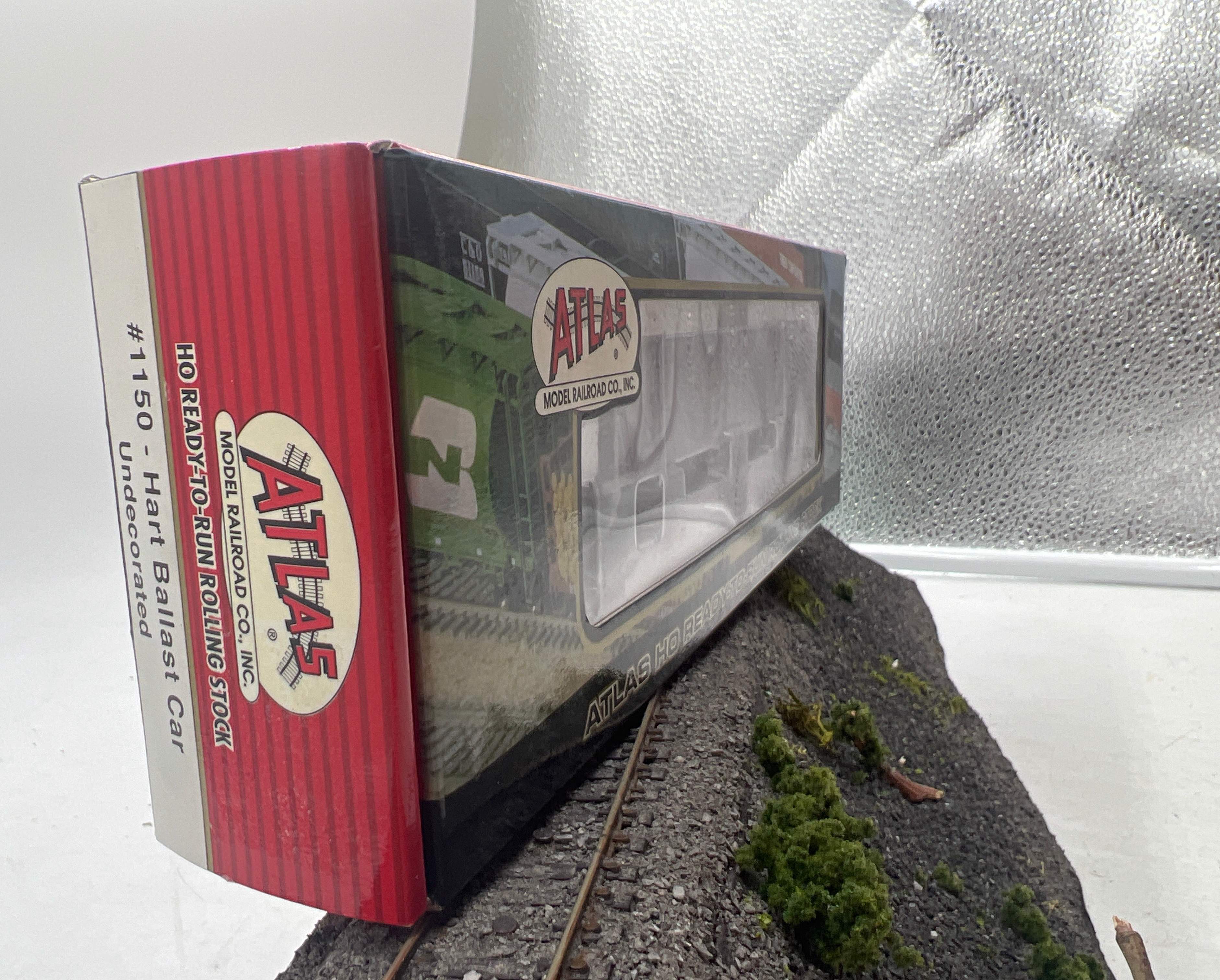 Atlas 1150 Undec. Hart Ballast Car HO Scale Like New - Image 3