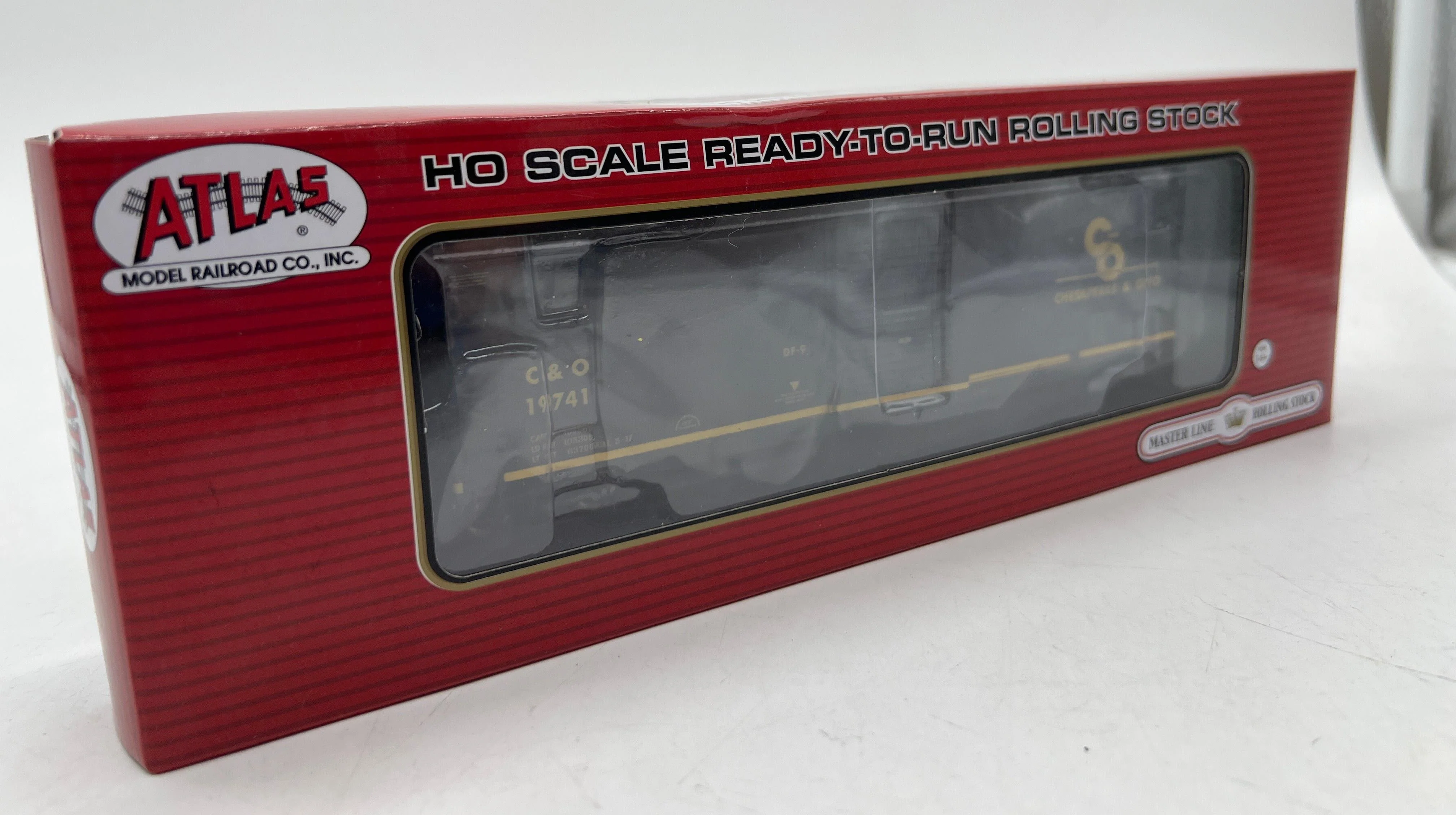 Atlas 20005854  50' AAR Plug-Door Boxcar Chesapeake & Ohio #19741 HO Scale NEW - Image 2