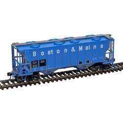 Atlas 20007693 BOSTON & MAINE, GENERAL AMERICAN DE MEXICO [GAMX - EX-B&M] PORTEC 3000 Covered Hopper MASTER #920 Limited HO Scale NEW