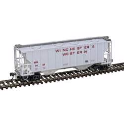 Atlas 20007702 WINCHESTER & WESTERN PORTEC 3000 Covered Hopper MASTER #1013 Limited HO Scale NEW