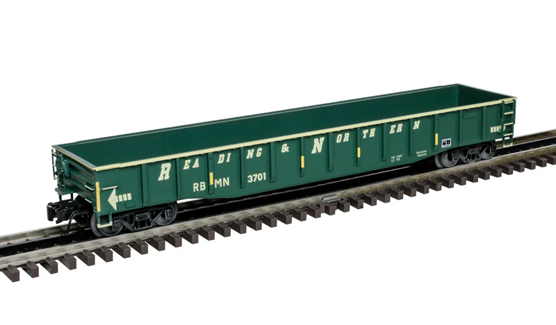 Atlas 2002123-1 READING AND NORTHERN Gondola TRAINMAN #3701LIMITEDO Scale NEW