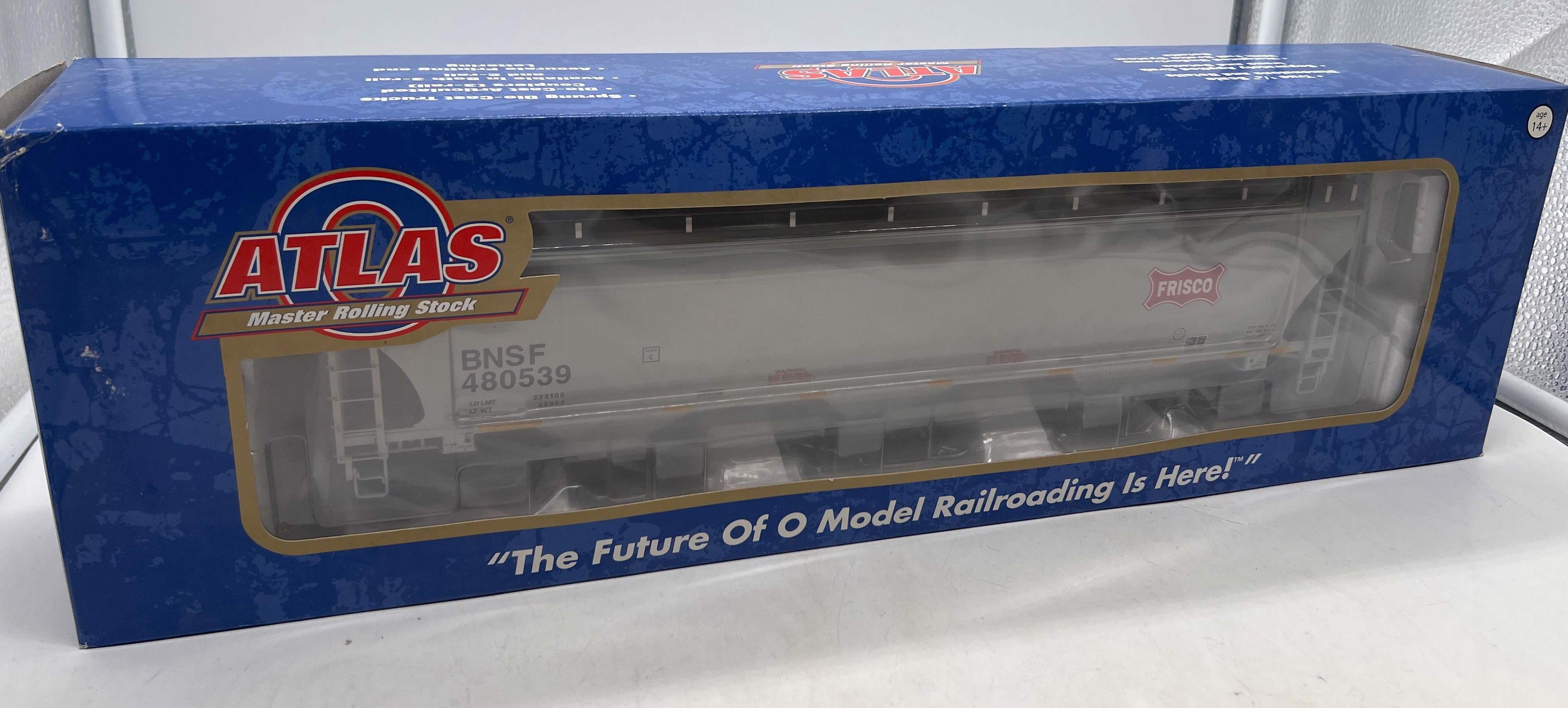 Atlas 3001124a  Trinity 5161 Hopper BNSF #480539 O Scale Golden Spike Club Frisco O SCALE NEW