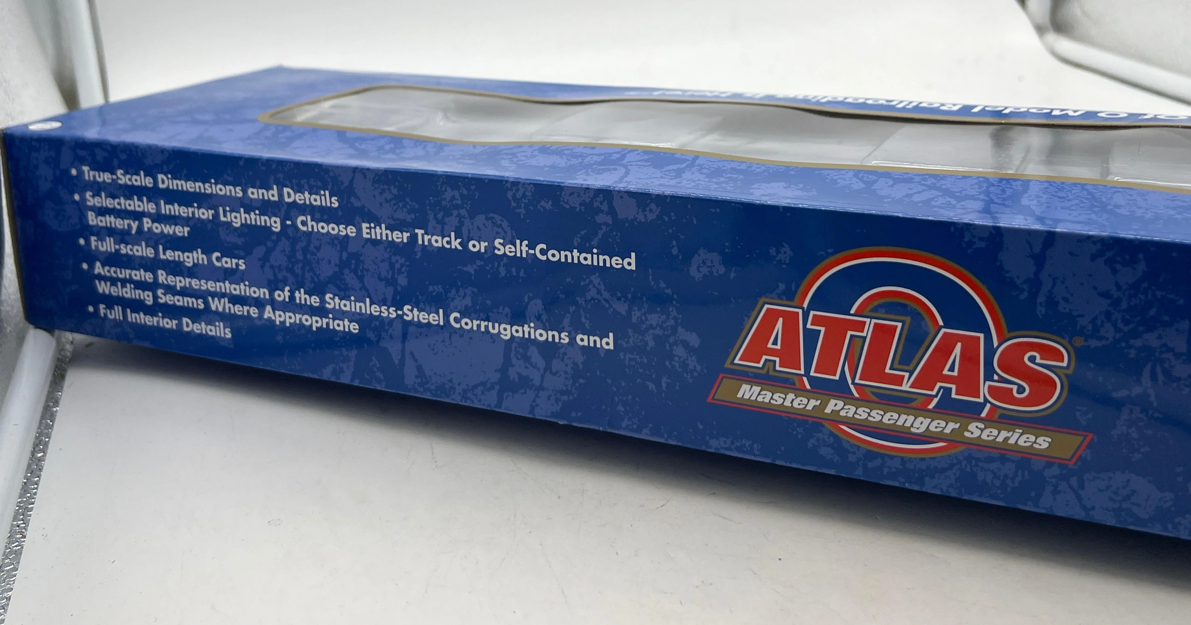 Atlas 3001197-1 California Zephyr D&RGW Streamlined 6-5 Sleeper Car Silver Gull 3 RL O Scale NEW - Image 5