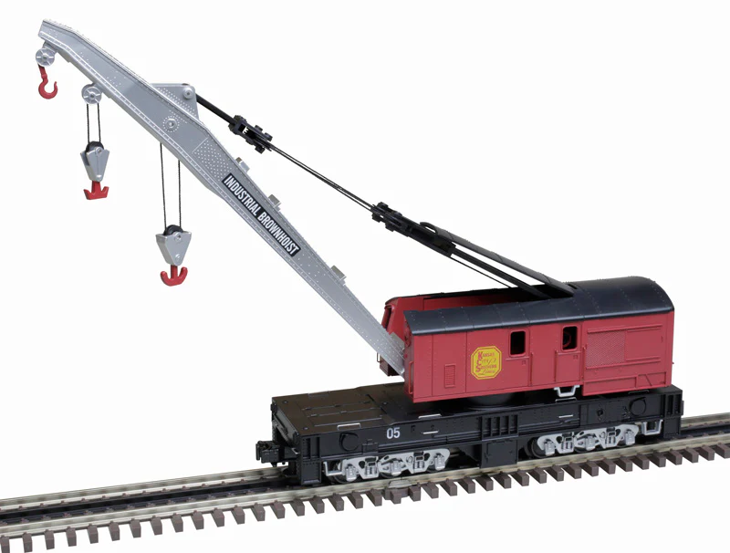 Atlas 3001238, 3001244 Kansas City Southern Premier Crane Car and Tender (Set of 2) O Scale NEW limited - Image 2
