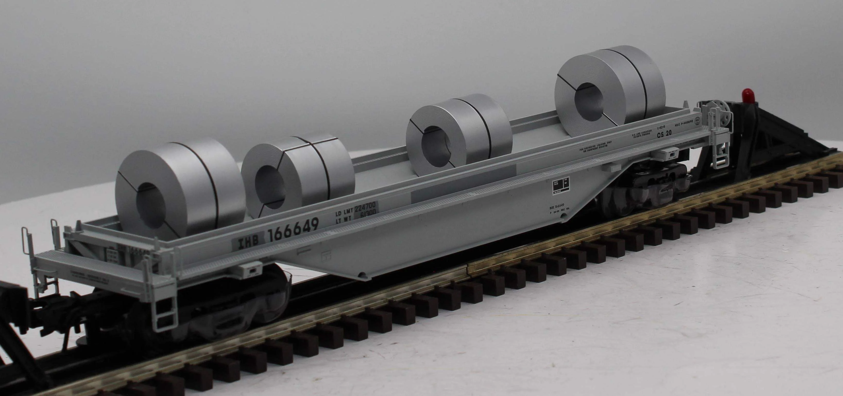 Atlas 30017075 IHB 42'Coil Steel Car O SCALE Like New - Image 5