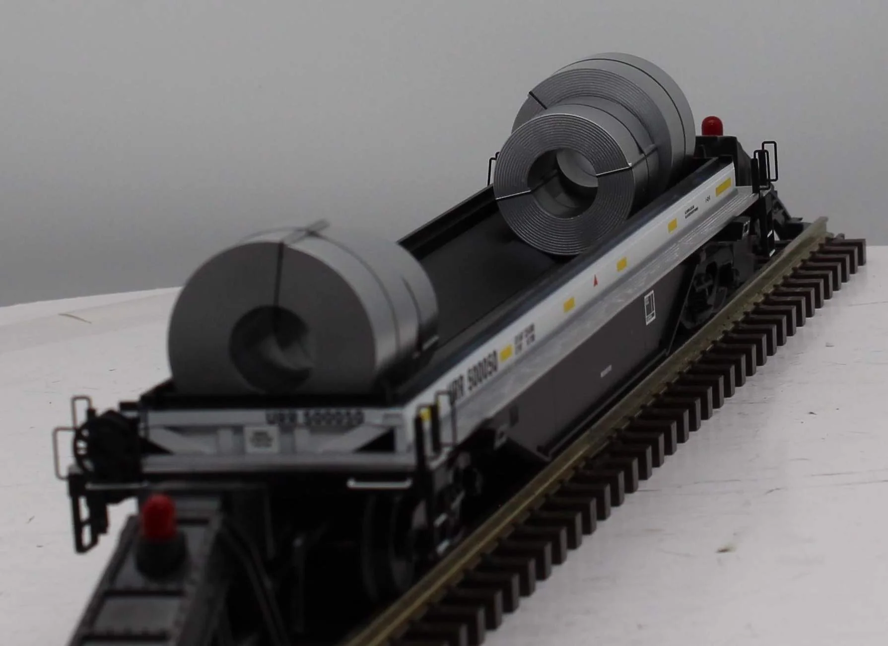 Atlas 3001725-2 UNION RAILROAD 42' Coil Steel Car O Scale limited Like New - Image 3