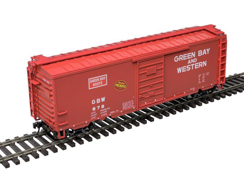 Atlas 3001896-1 GREEN BAY AND WESTERN PS-1 Box Car #821 PREMIER LIMITED O Scale NEW