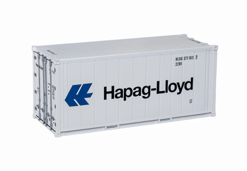 Atlas 3002590-5 Hapag-Lloyd 20' Refrigerated Container #HLXU 3711771 limited O Scale NEW