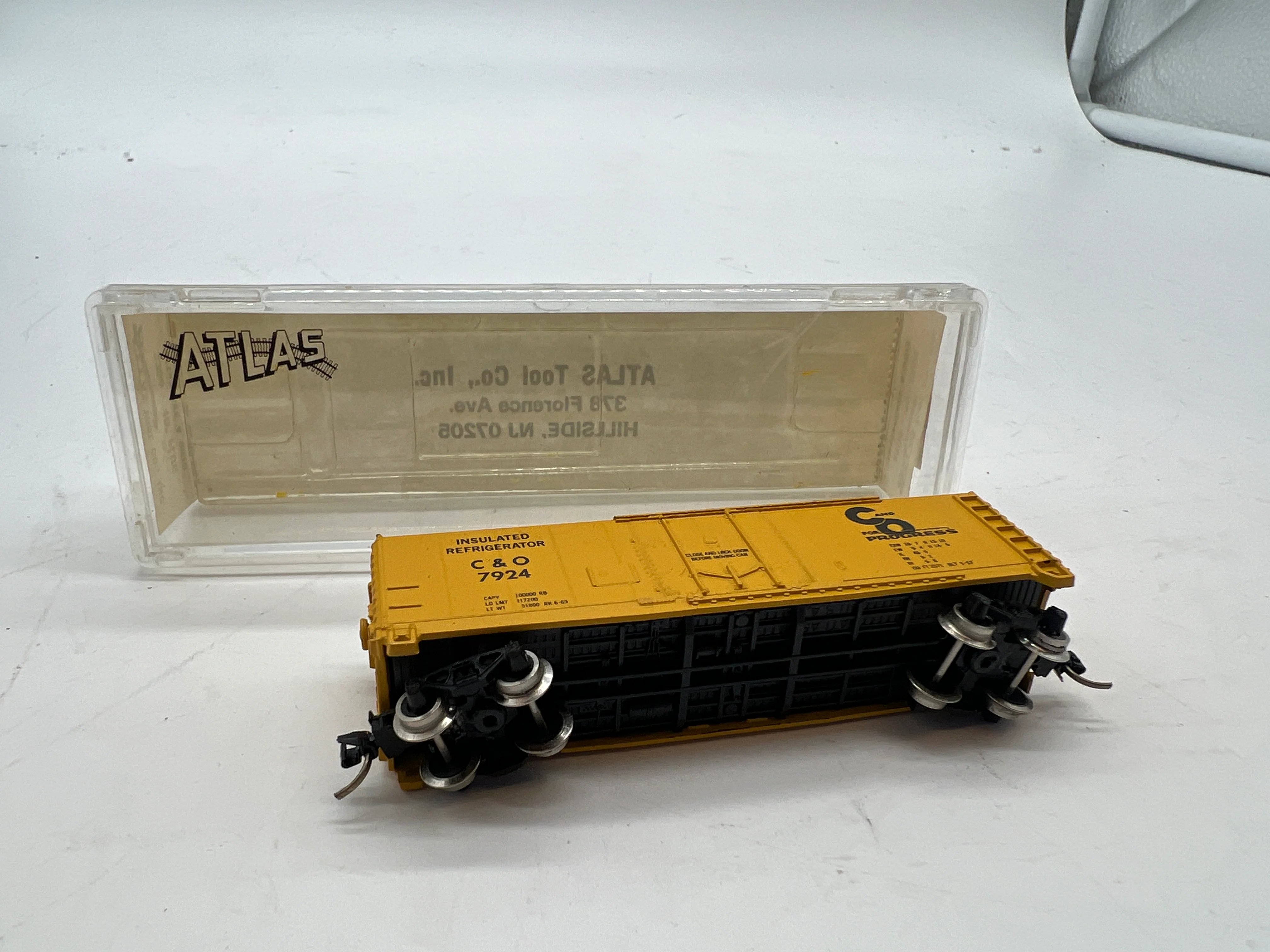 Atlas 3306 Chesapeake Ohio C&O Boxcar N SCALE Like New - Image 2