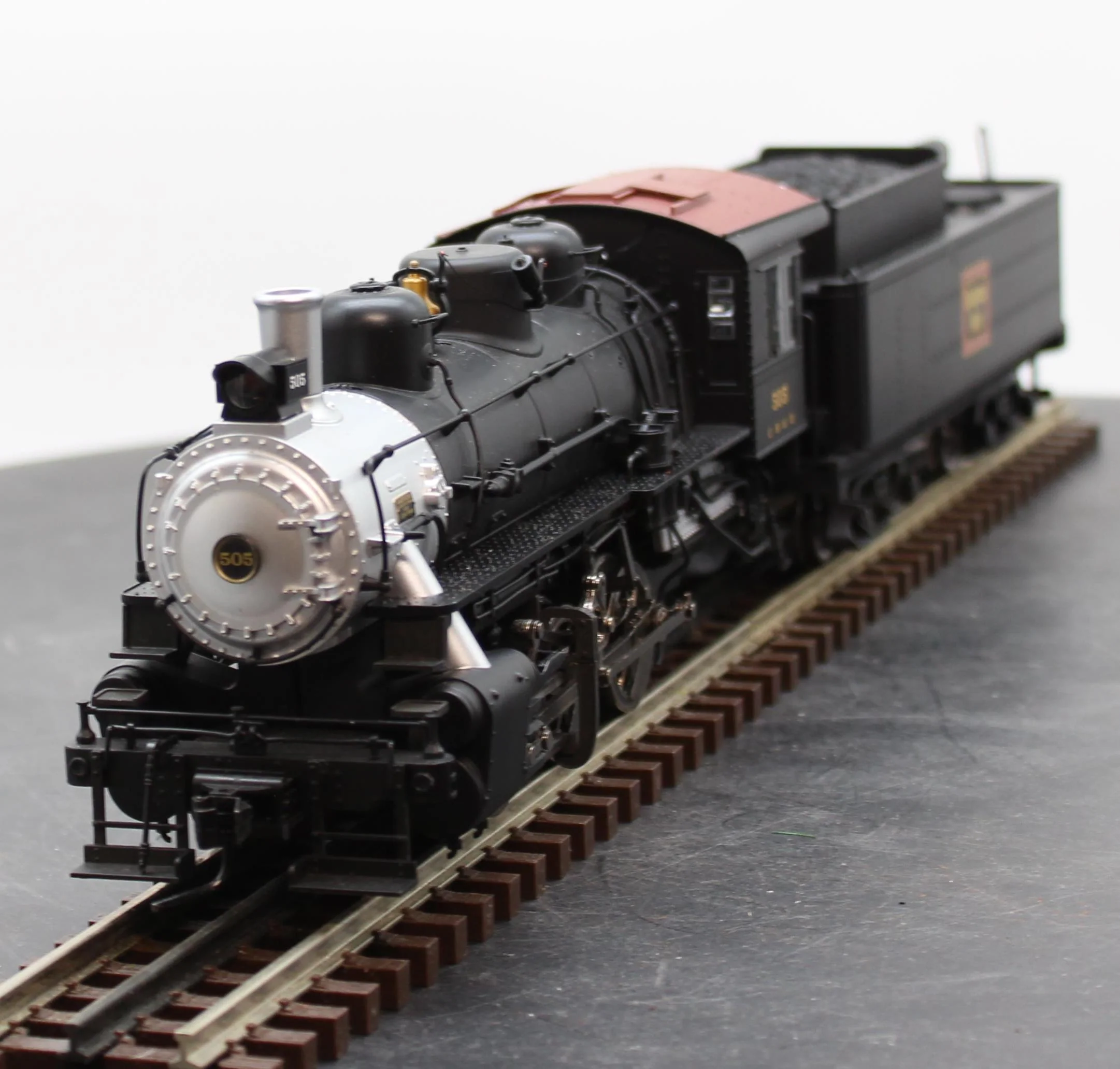 Atlas 3701-2 USRA 0-6-0 Steam locomotive and Tender Burlington #505  O SCALE Like New - Image 4