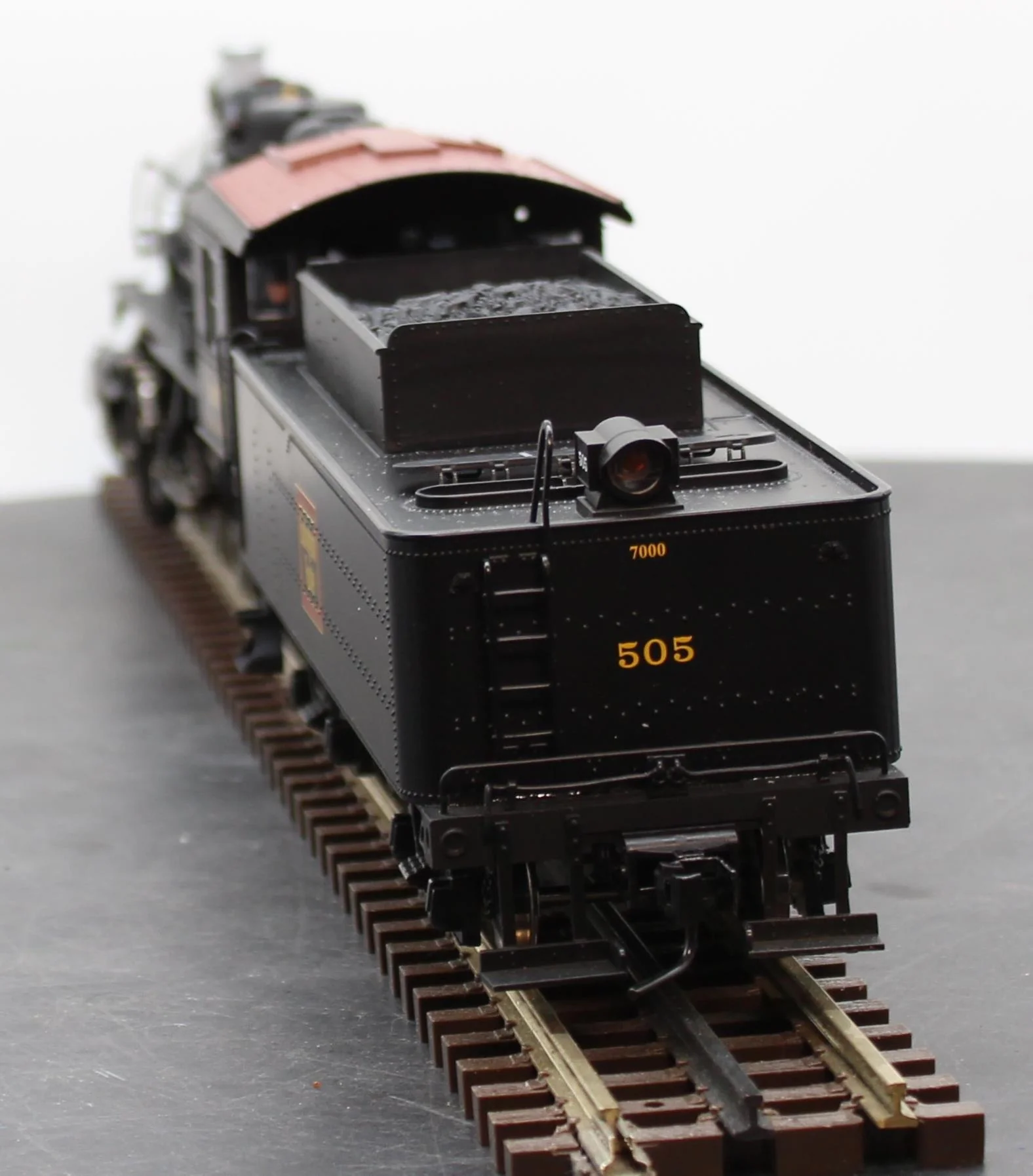 Atlas 3701-2 USRA 0-6-0 Steam locomotive and Tender Burlington #505  O SCALE Like New - Image 6