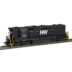 Atlas 40005635 N GP-38 GOLD NORFOLK WESTERN #4114 DCC SOUND N SCALE NEW