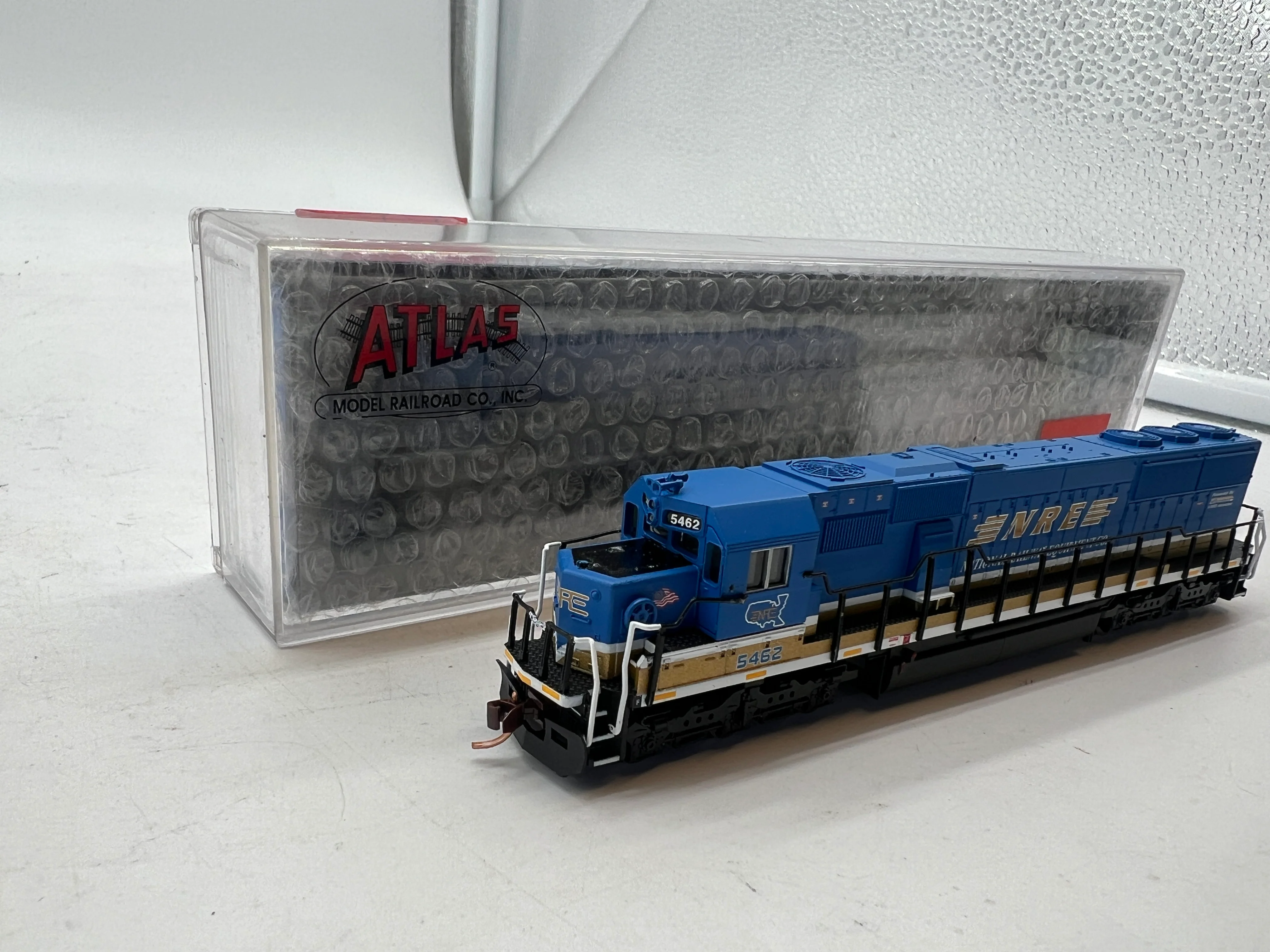 Atlas 49378 NATIONAL RAILWAY EQUIPMENT CO SD-50 DIESEL LOCOMOTIVE 5462 DCC N SCALE Like New - Image 2