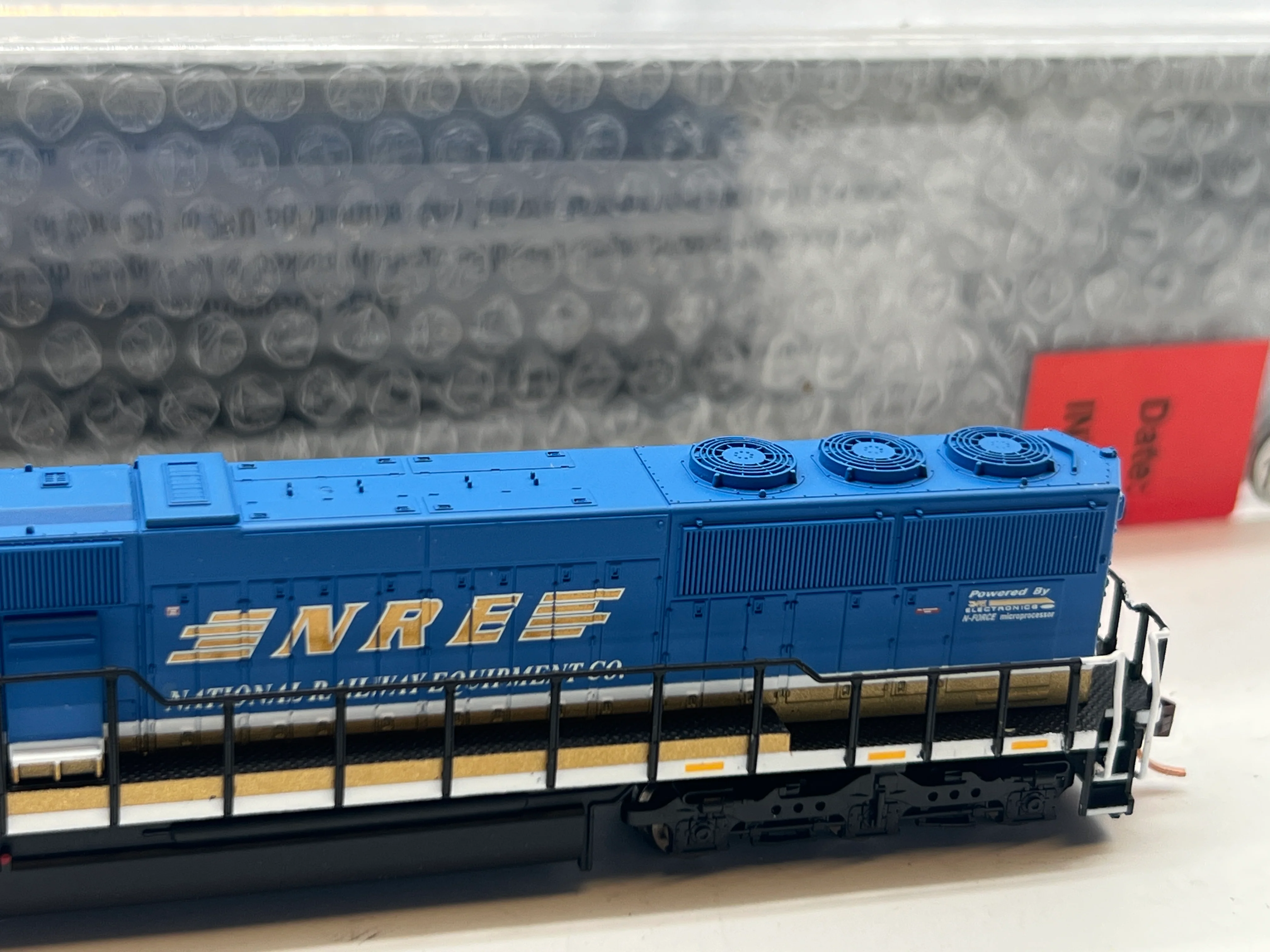 Atlas 49378 NATIONAL RAILWAY EQUIPMENT CO SD-50 DIESEL LOCOMOTIVE 5462 DCC N SCALE Like New - Image 3