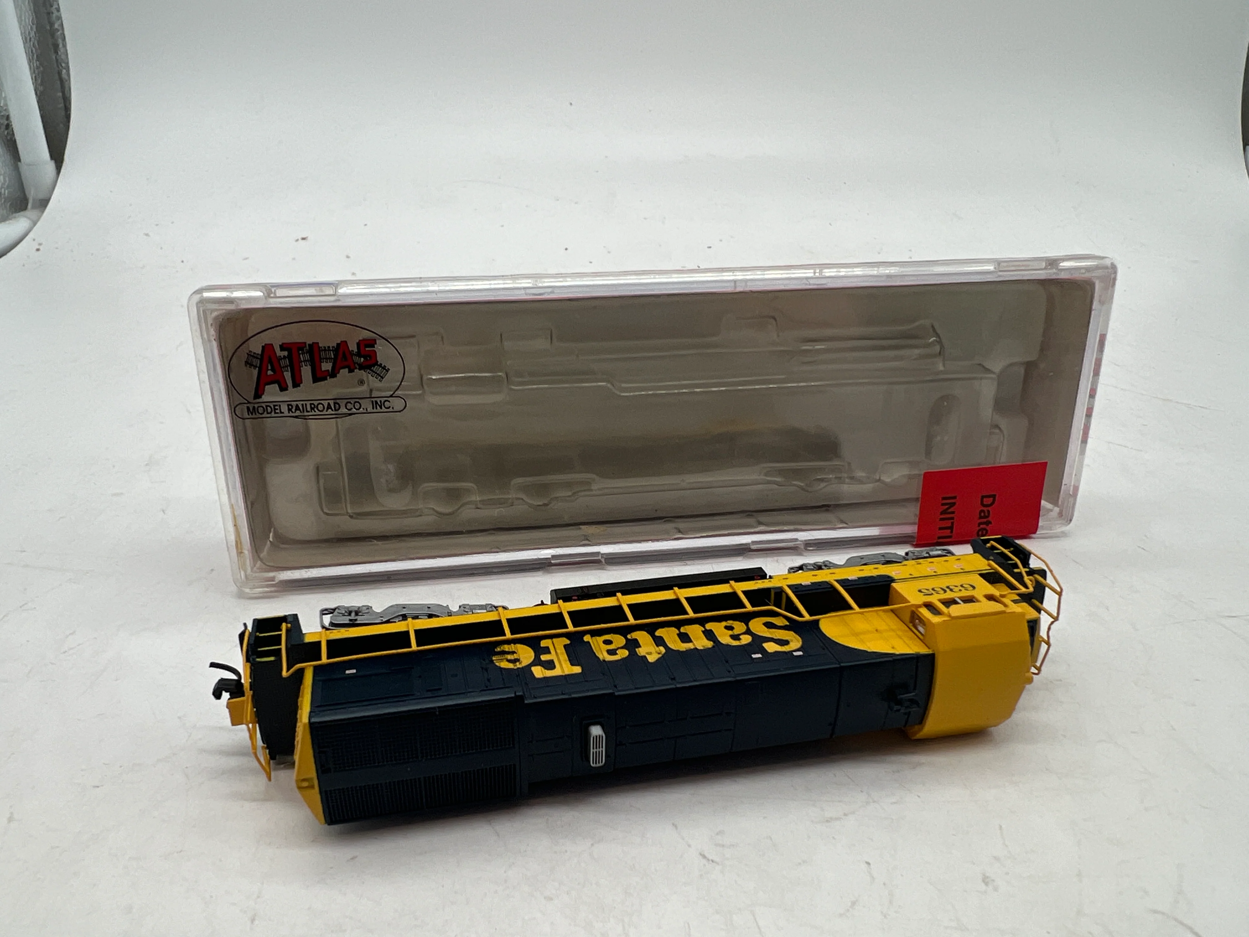 ATLAS #49770 B23-7 SANTA FE #6365 DIESEL LOCOMOTIVE DECODER EQUIPPED N SCALE  Like New - Image 4