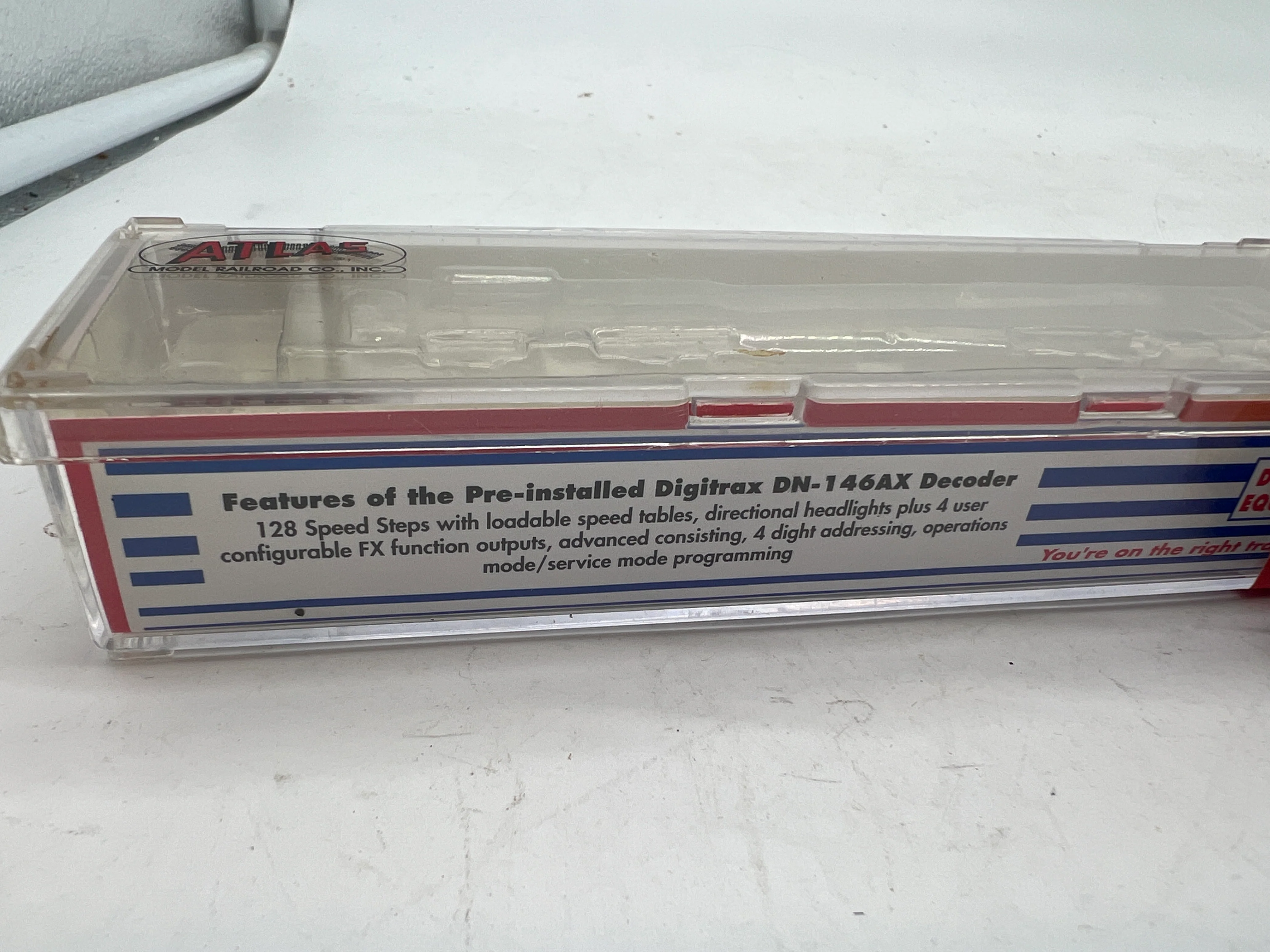 ATLAS #49770 B23-7 SANTA FE #6365 DIESEL LOCOMOTIVE DECODER EQUIPPED N SCALE  Like New - Image 6