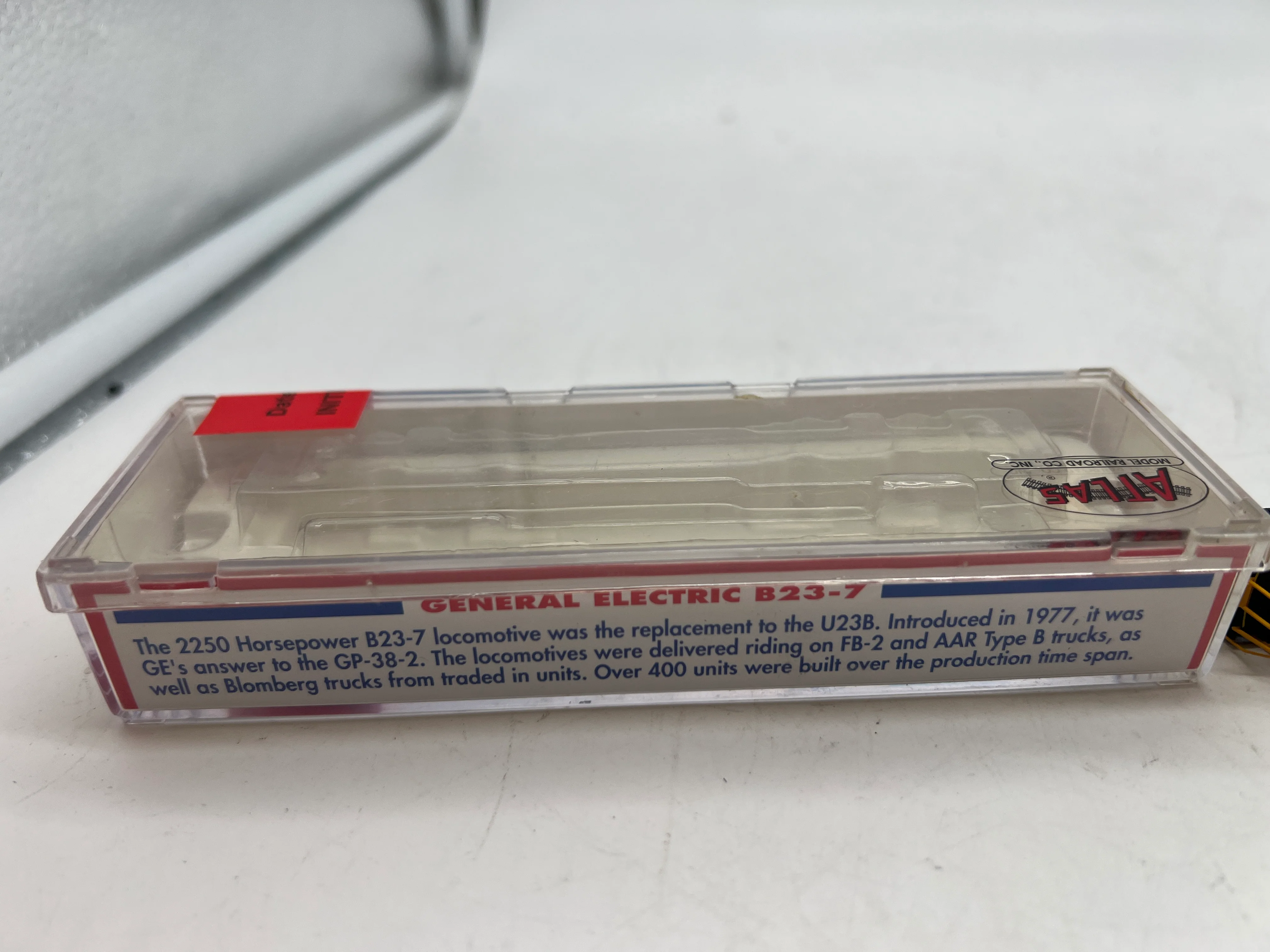 ATLAS #49770 B23-7 SANTA FE #6365 DIESEL LOCOMOTIVE DECODER EQUIPPED N SCALE  Like New - Image 7