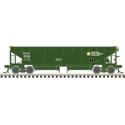 Atlas 50006611 MASTER BRITISH COLUMBIA 70-TON HART BALLAST CAR  #2509 N SCALE NEW