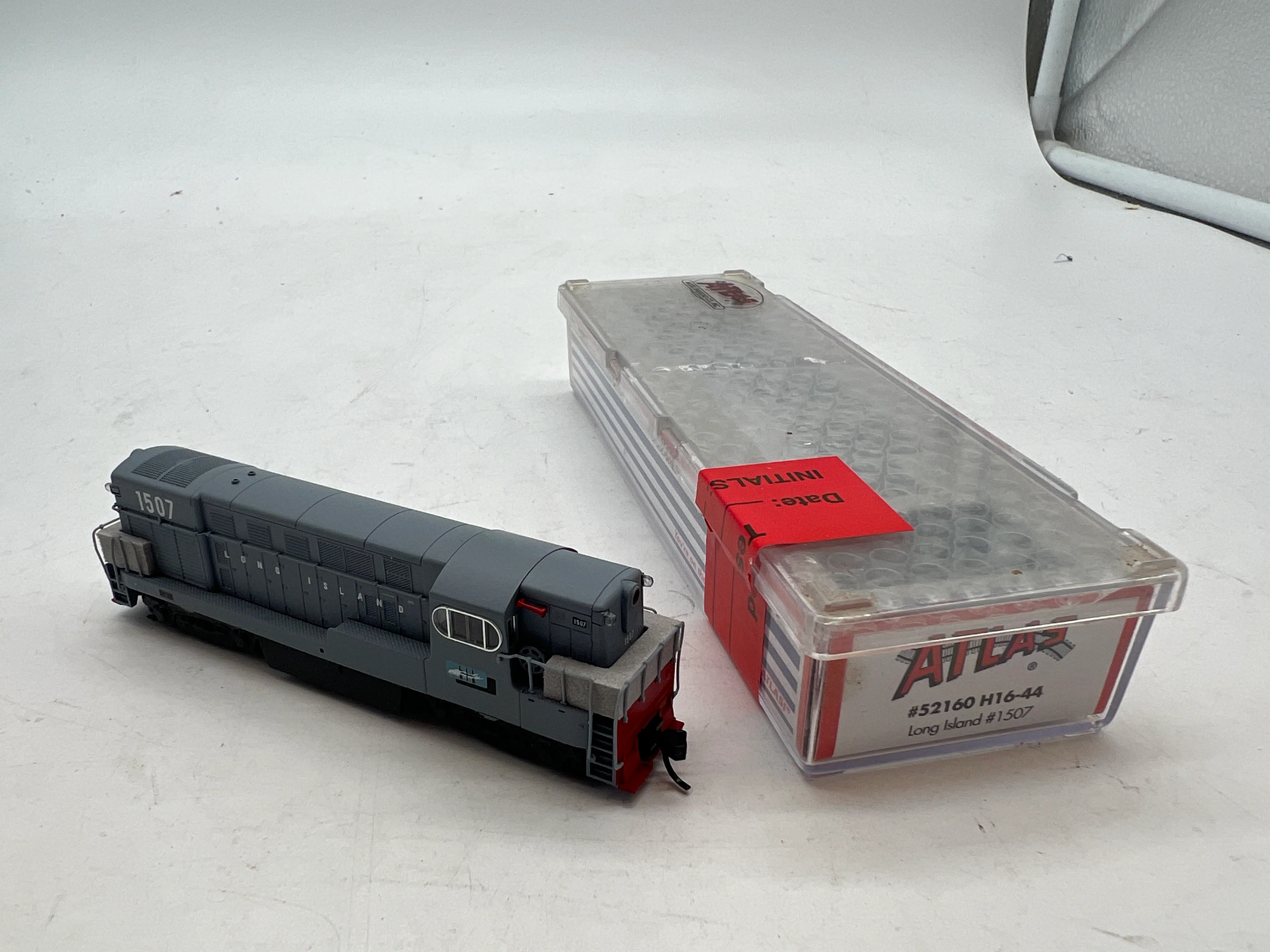 Atlas 52160 LONG ISLAND H16-44 DIESEL LOCOMOTIVE 1507 DECODER READY N SCALE Like New - Image 2