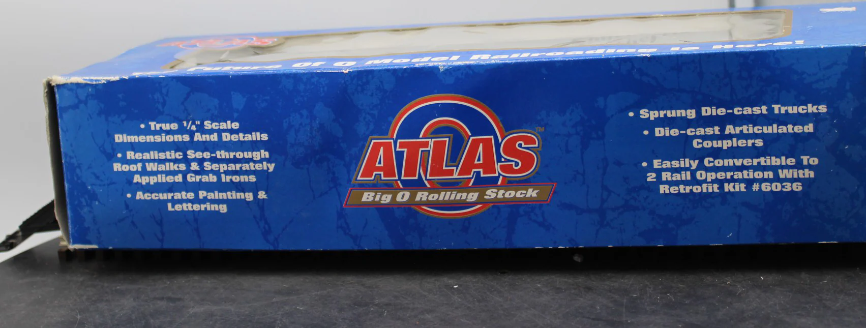 Atlas 6333-2 ATLAS ACF 6-BAY CYLINDRICAL HOPPER Frisco 81024 3 RL O SCALE Used Excellent - Image 10