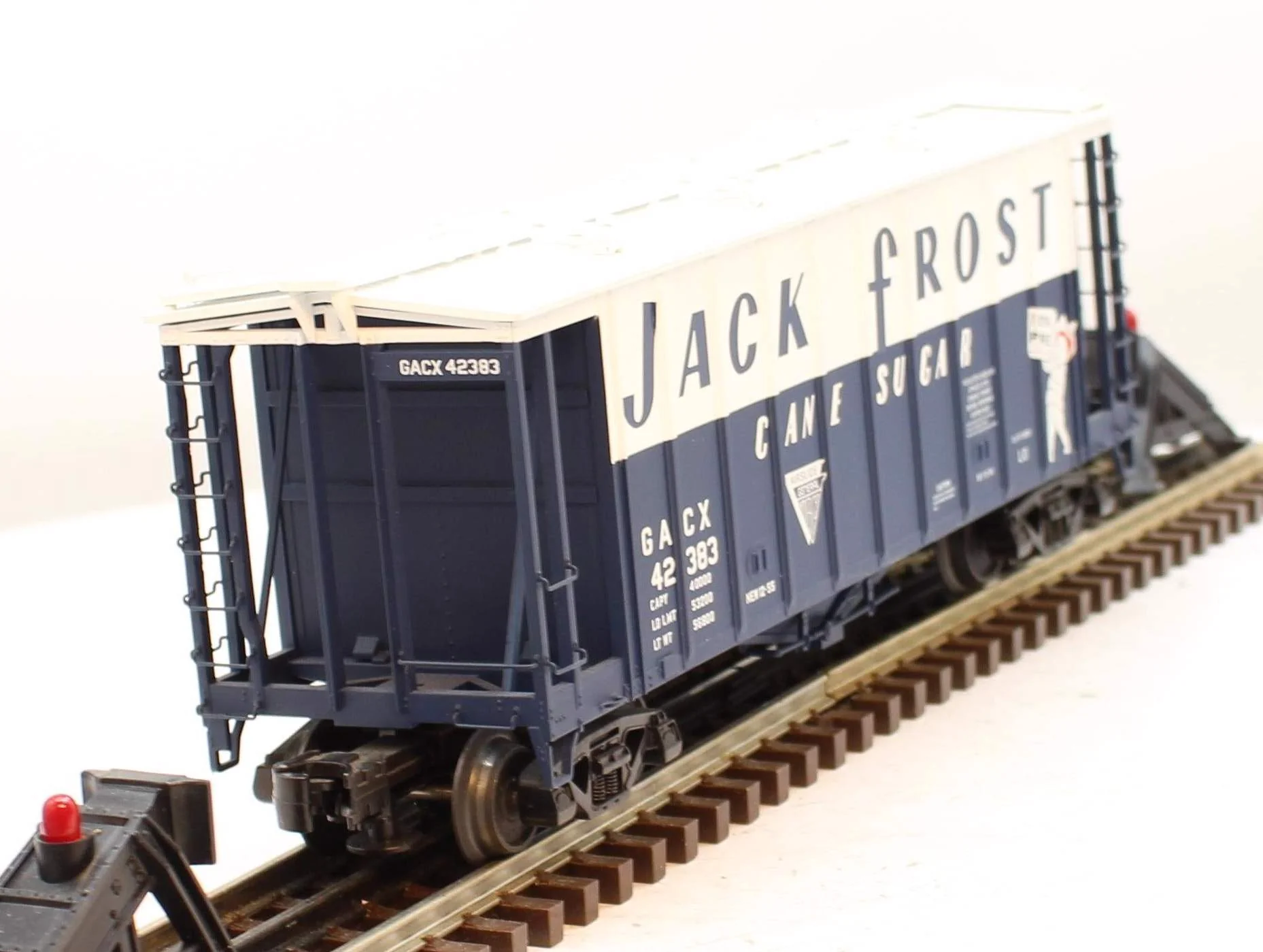 Atlas 6356-2 GATX Airslide Covered Hopper Mainline #42383 O Scale Like New - Image 4