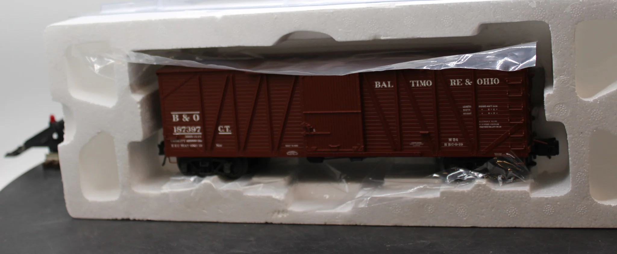 Atlas 6451-4 Steam Era Classics Baltimore Ohio B&O Single Sheathed Boxcar 3 RL O SCALE NEW - Image 2