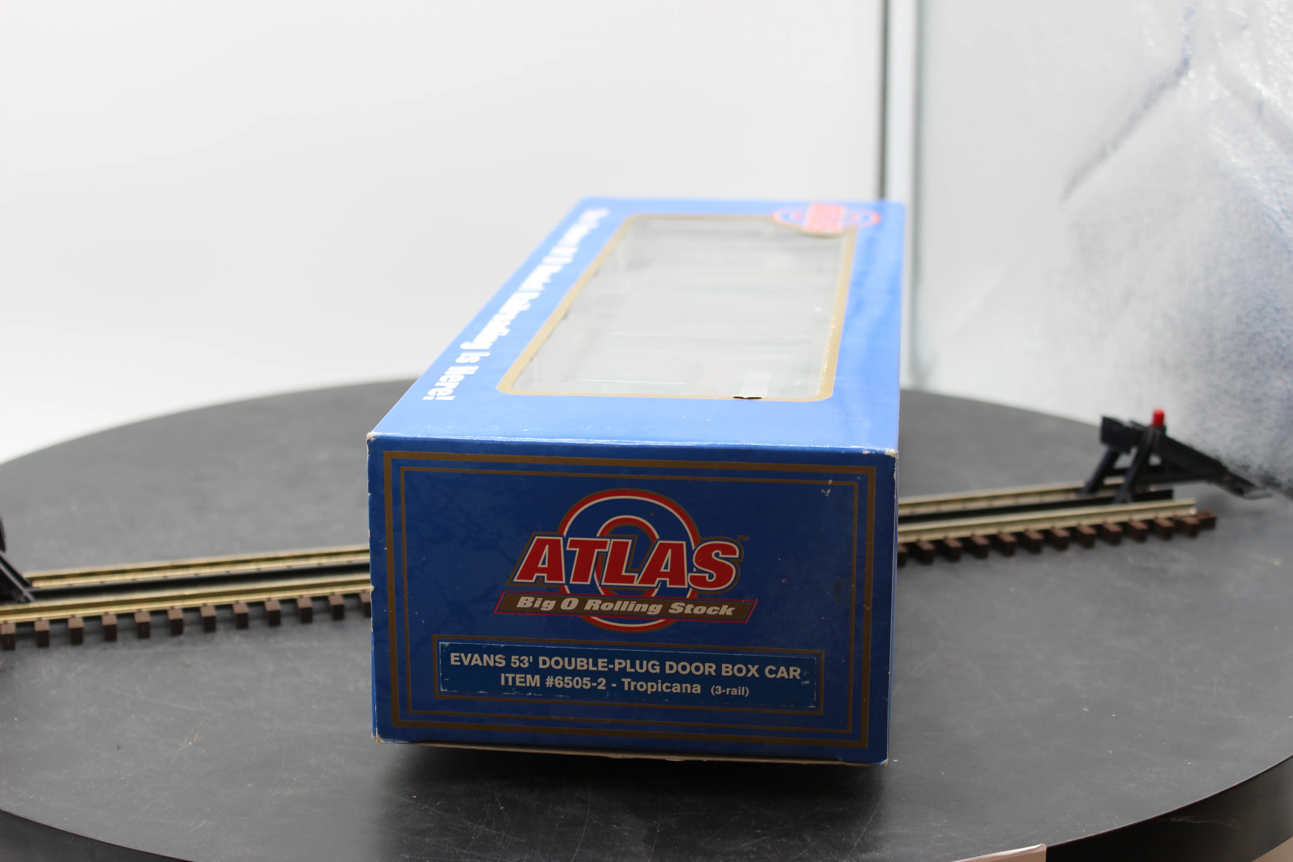 Atlas 6505-2 Tropicana EVANS 53' DOUBLE-PLUG DOOR BOX CAR O Scale NEW - Image 3