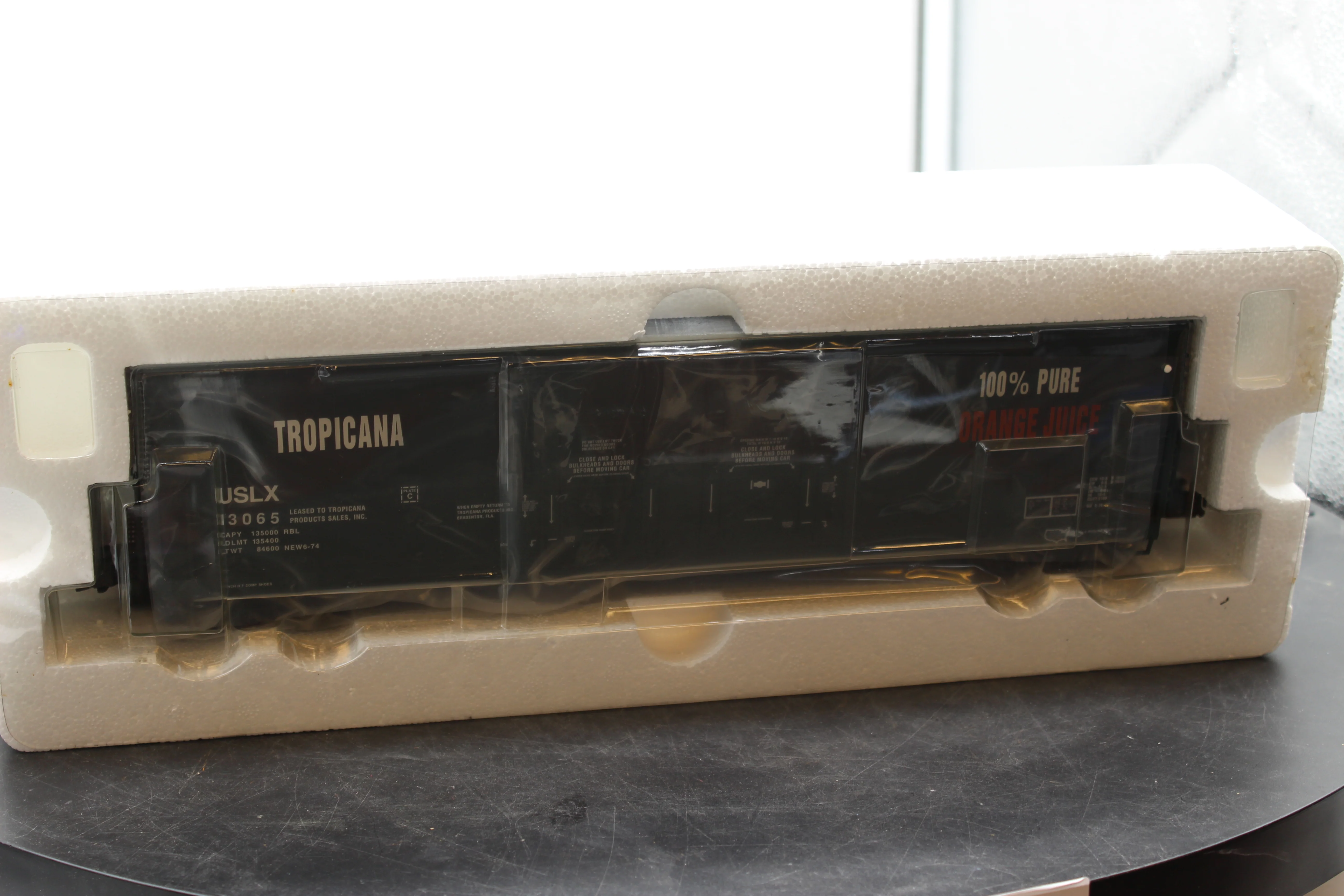 Atlas 6505-2 Tropicana EVANS 53' DOUBLE-PLUG DOOR BOX CAR O Scale NEW - Image 4