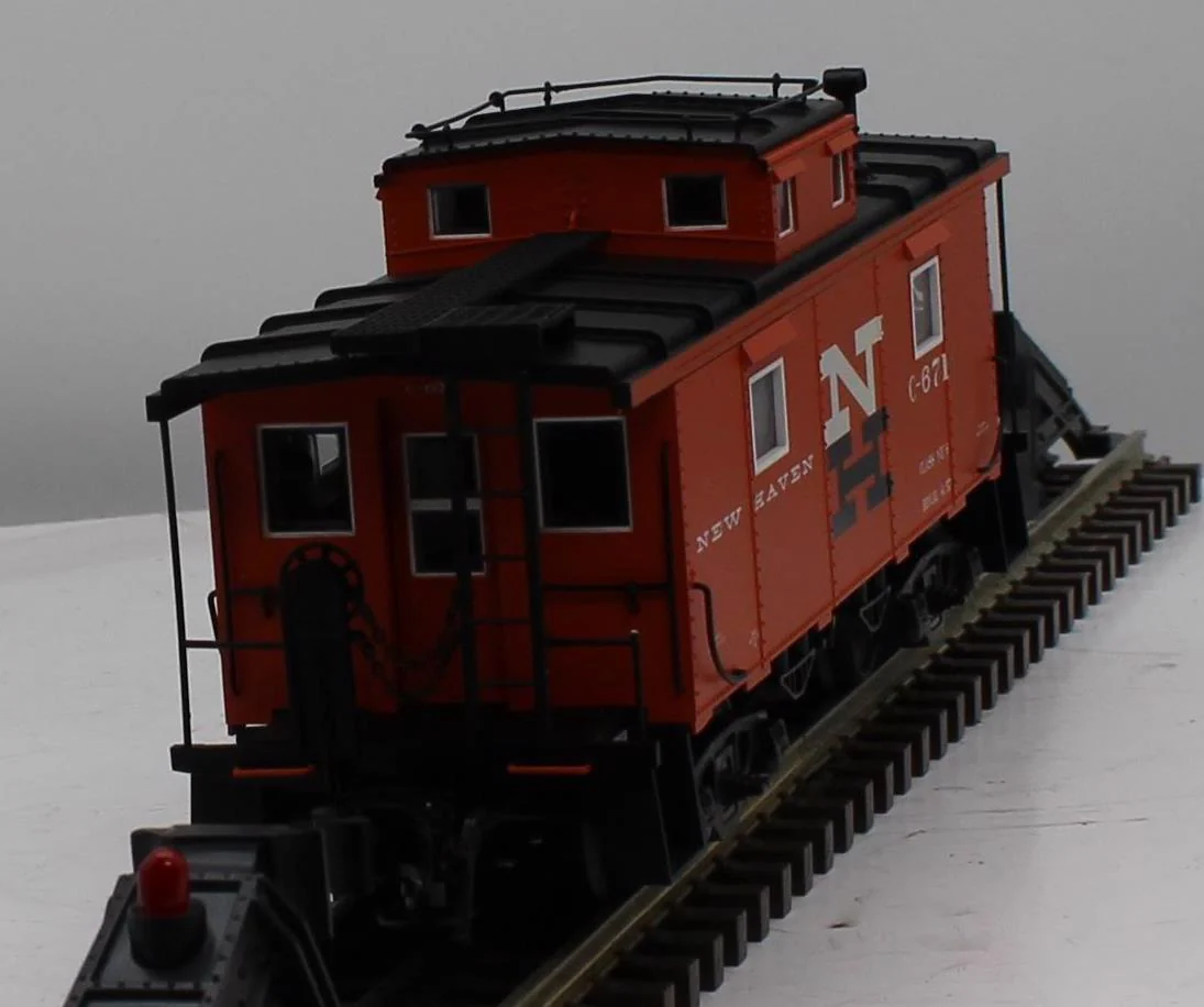 Atlas 6690-2 NEW HAVEN NE-6 Caboose O Scale Used Damaged Box as is cosmetically - Image 3