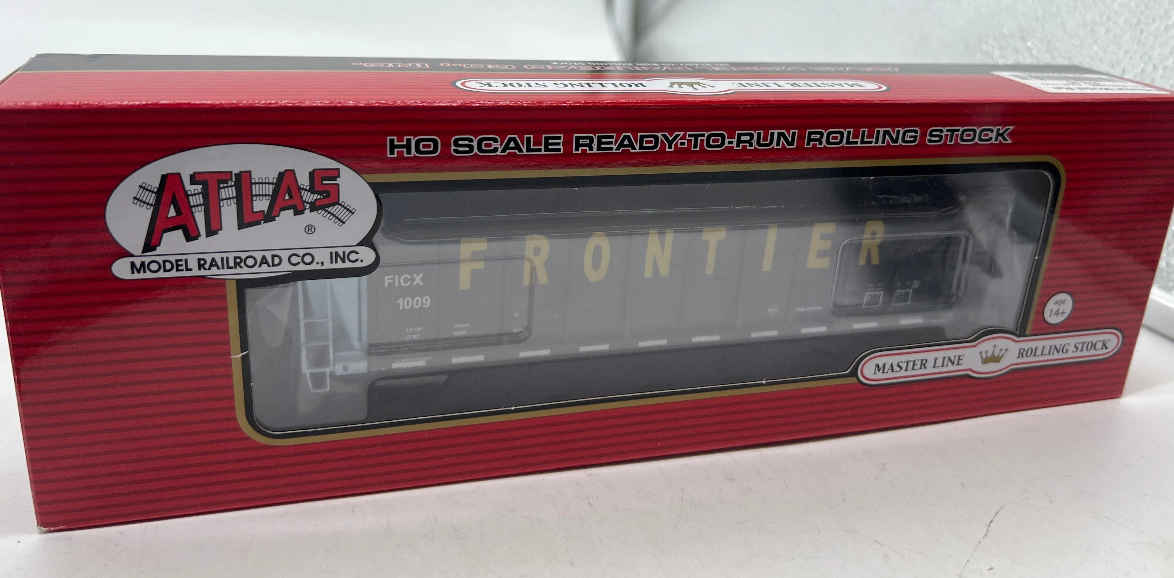 Atlas Master 20006686 HO Coalveyor Bathtub Gondola Frontier Scrap Metals FICX #1009 HO SCALE NEW - Image 2