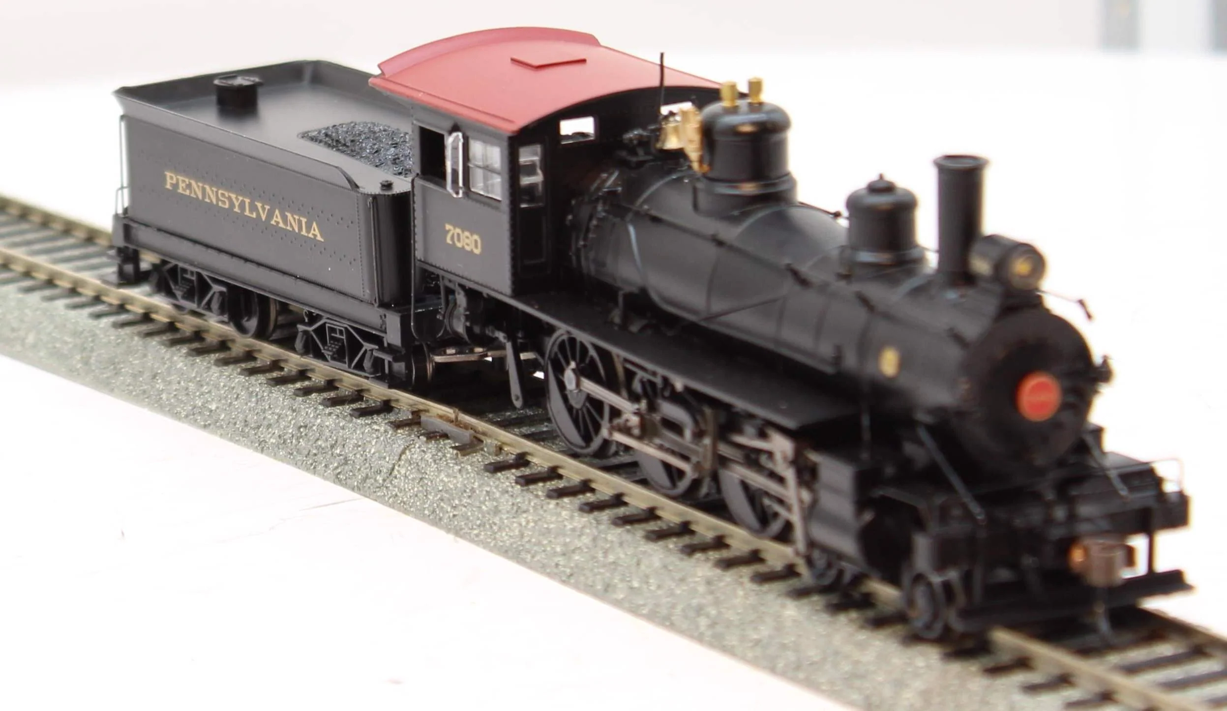 Bachhmann Bachmann 51401 PENNSYLVANIA BALDWIN 4-6-0 Steam Loco Mainline #7080 HO Scale Like New - Image 2