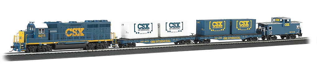 Bachmann 00734 CSX COASTLINER LIMITED HO SCALE NEW