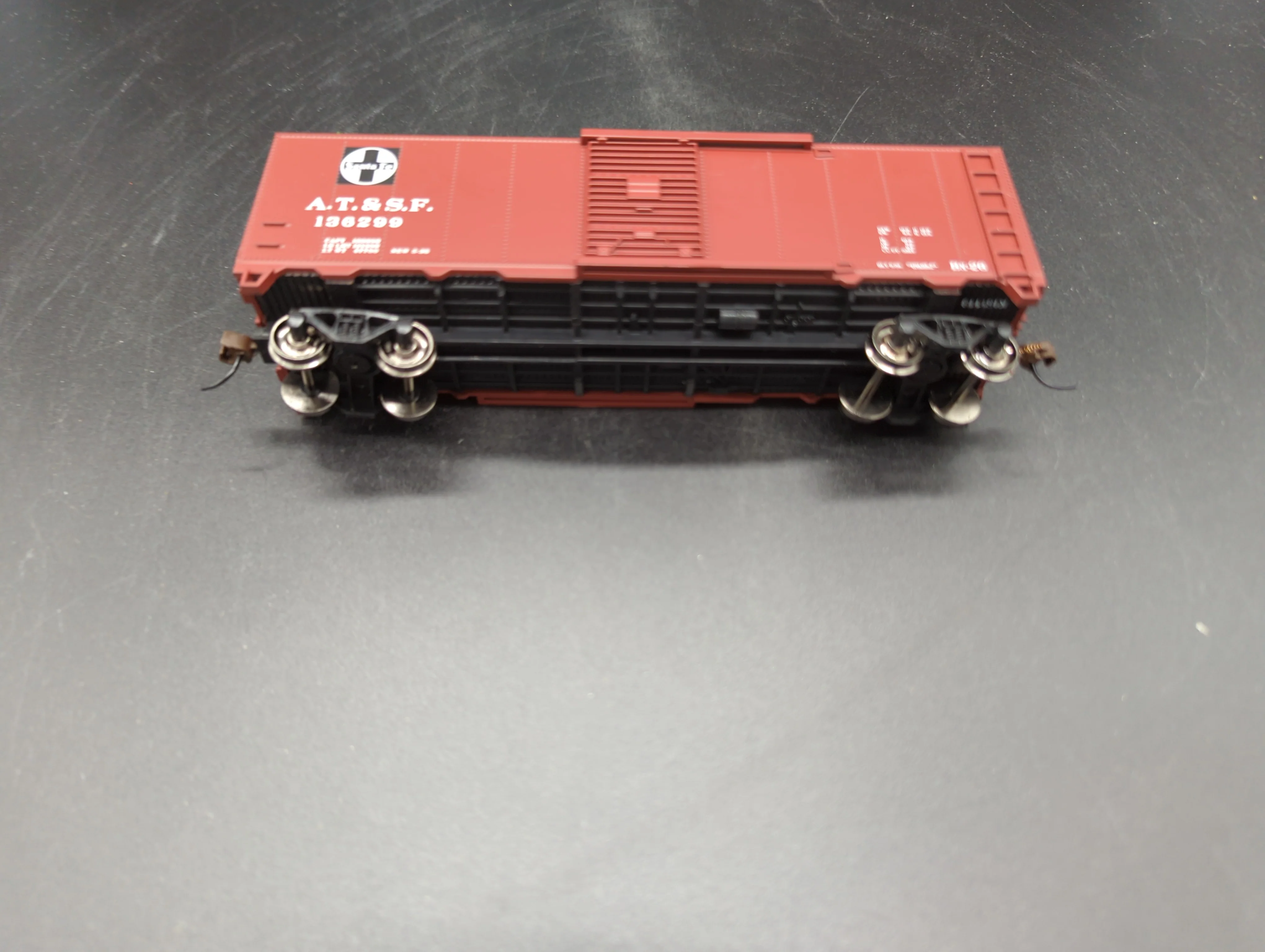 Bachmann 15001 HO 40' Stream ERA Box Car AT&FS 136299 HO SCALE Like New - Image 4