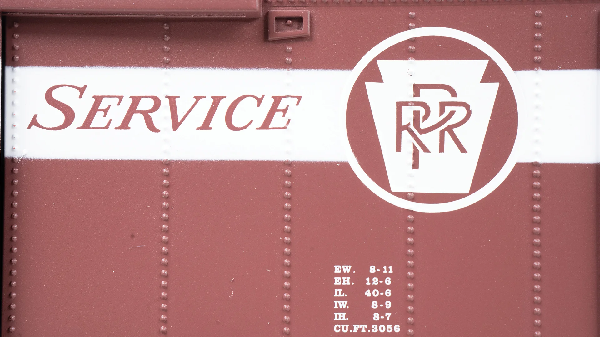 Bachmann 16014 40' BOX CAR - PRR #92496 (MERCHANDISE SERVICE) HO SCALE NEW - Image 8