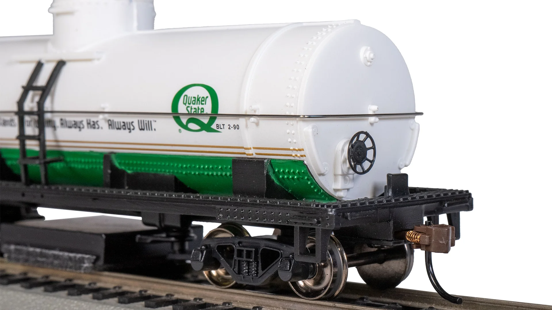 Bachmann 16307 40' TRACK-CLEANING TANK CAR - QUAKER STATE #783 HO SCALE NEW - Image 4
