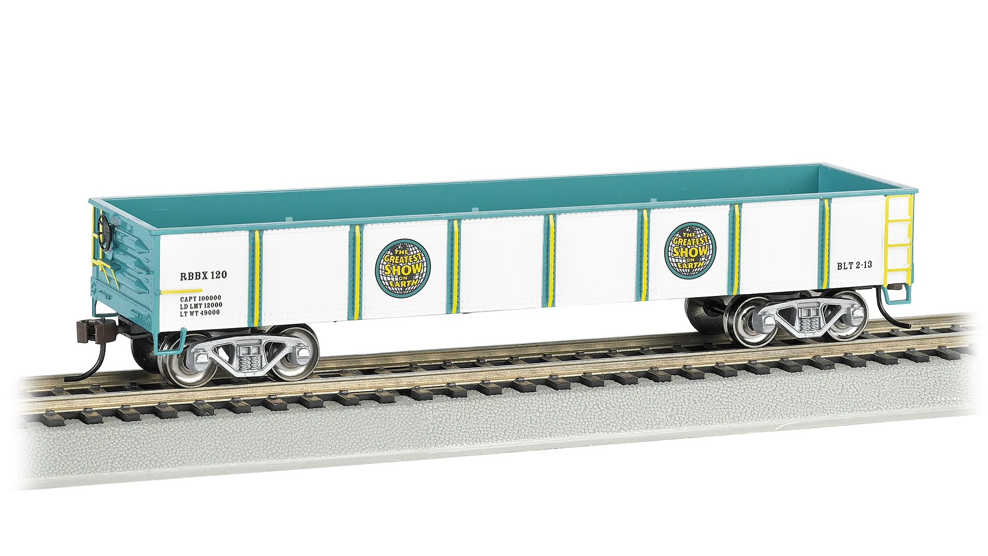 Bachmann 16603 40' GONDOLA - RINGLING BROS. & BARNUM & BAILEY CIRCUS #120 HO SCALE NEW - Image 4