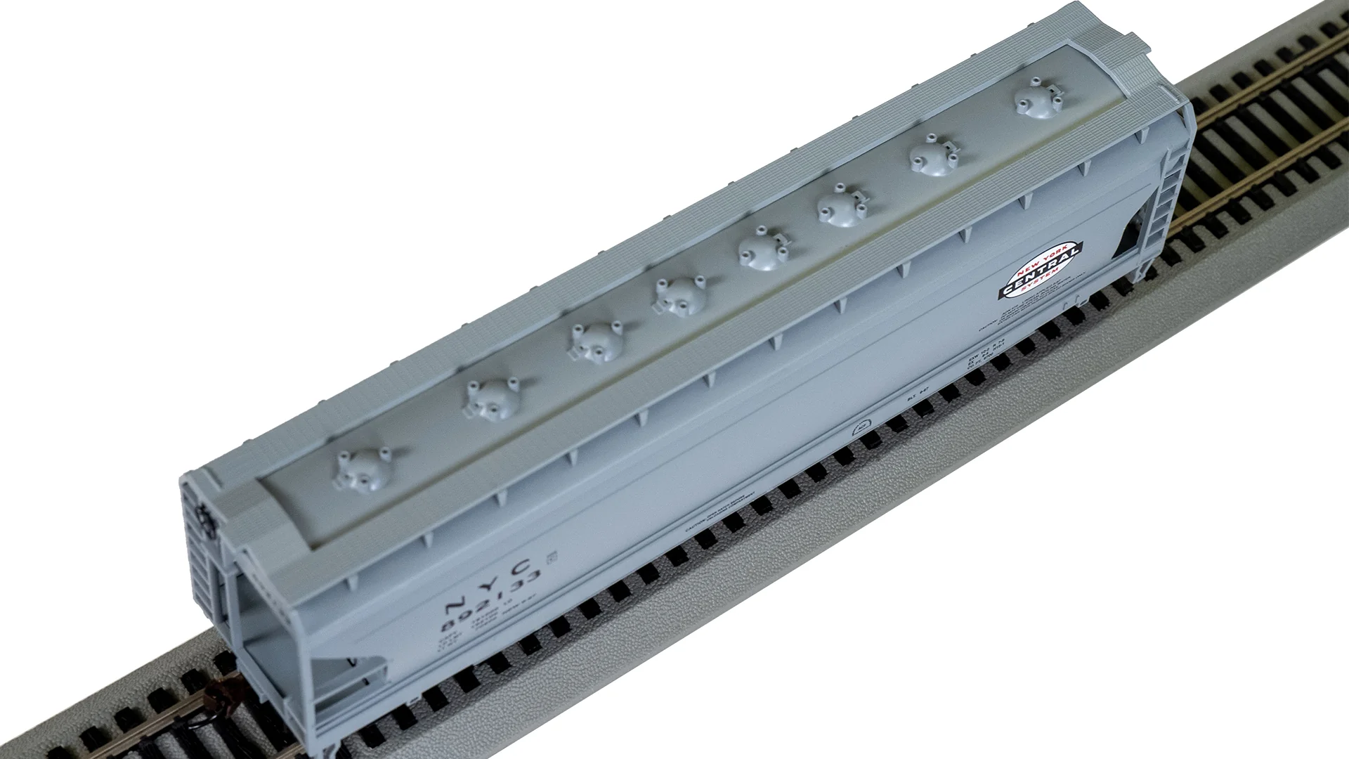 Bachmann 17523 56' ACF CENTER-FLOW HOPPER - NEW YORK CENTRAL - GRAY #892133 HO SCALE NEW - Image 2